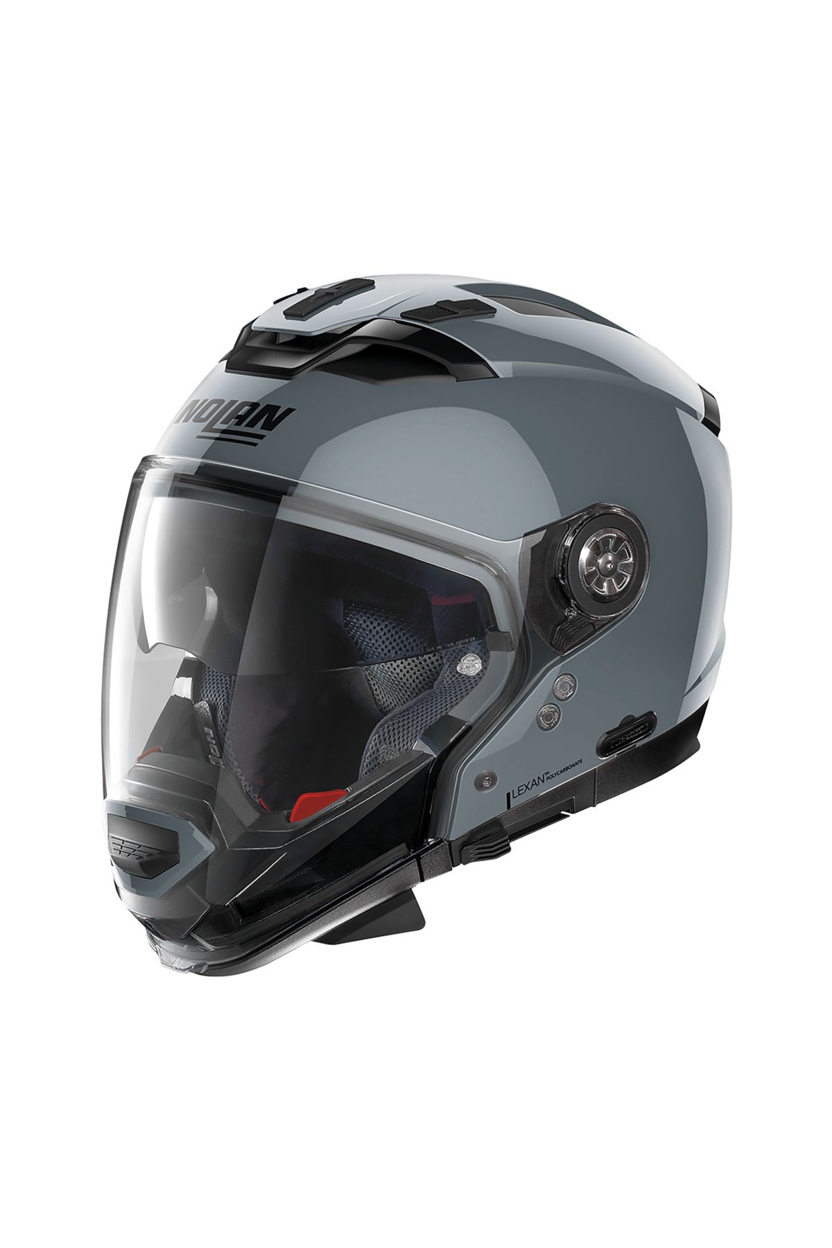 Nolan N70-2 Gt Glarıng N-com Flat Lava Grey