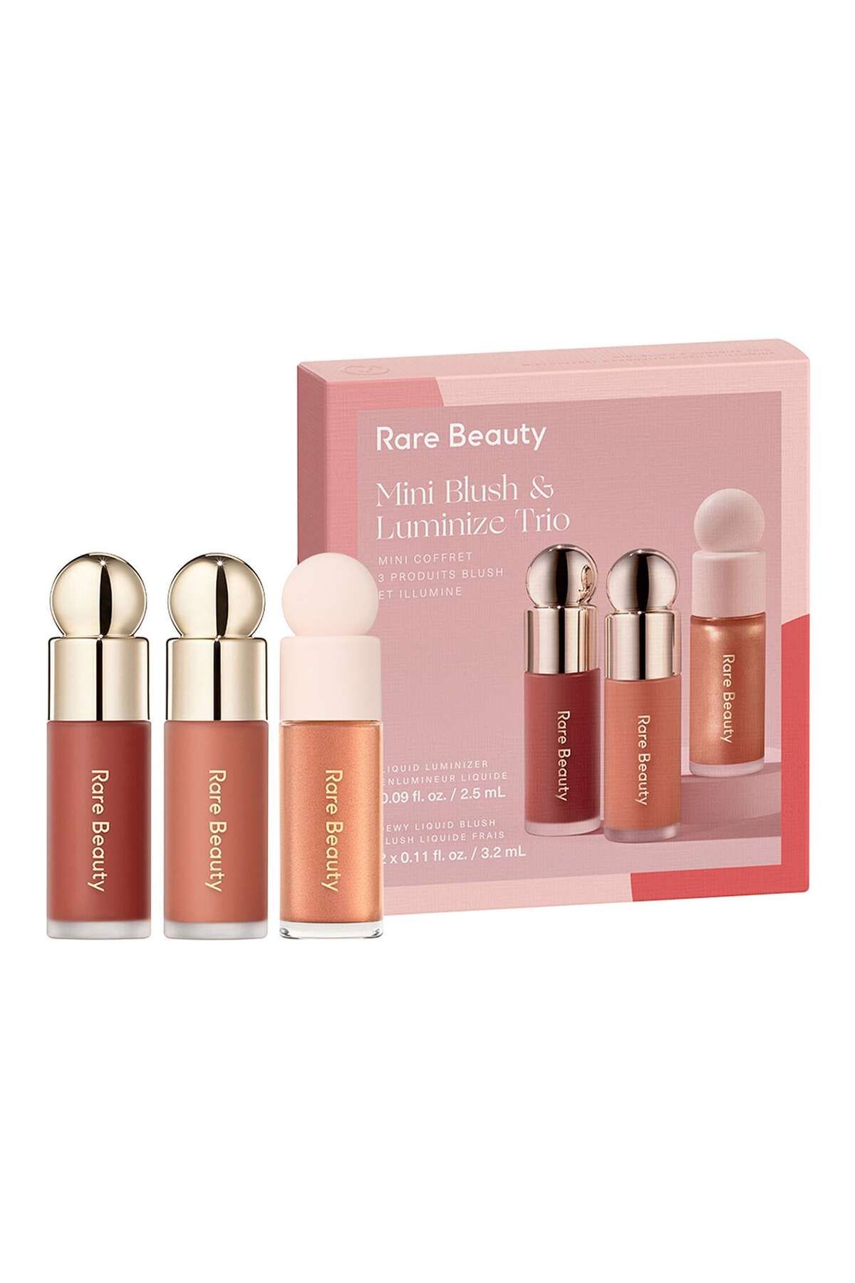 Rare Beauty Set Mini Blush & Luminize - Mini allık ve aydınlatıcı