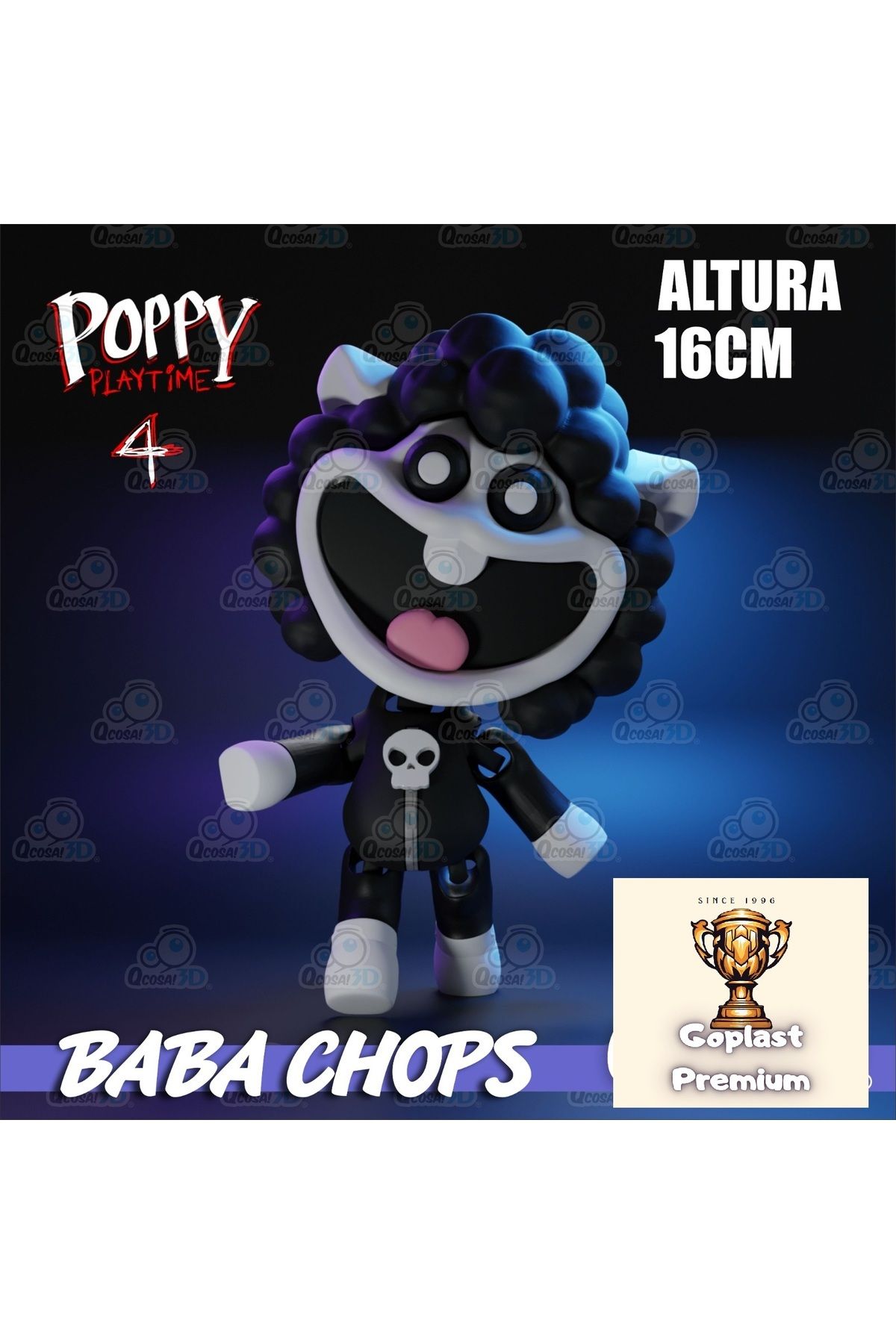 Goplast Premium BABA CHOPS - POPPY PLAY TIME 4 CATNAP OYUNCAK ( NEW )
