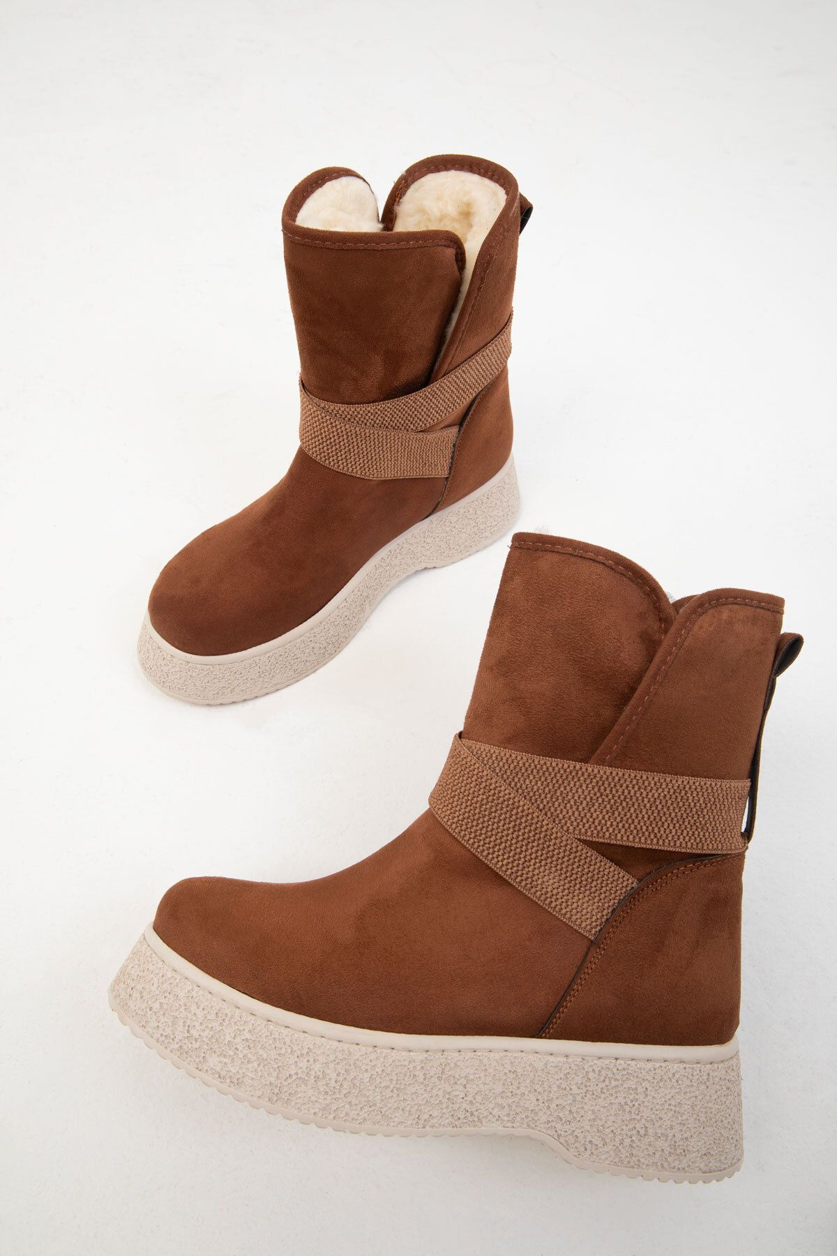 SOHO Taba Süet Kadın Bot & Bootie 18480