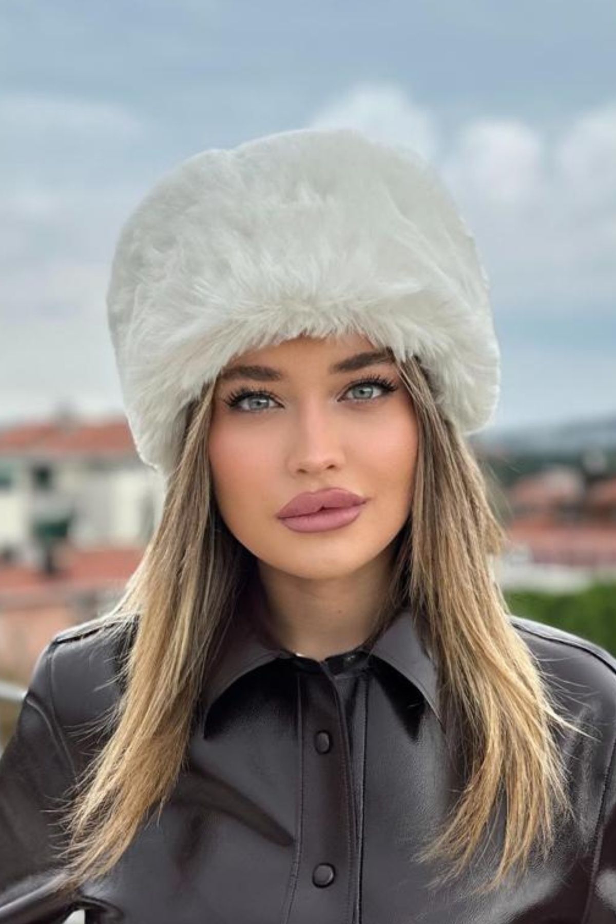 Mollycrush Kışlık Kalpak Şapka - Rus, Slav, Kazak, Moğol, Eskimo Tarzı Rahat Kalpak
