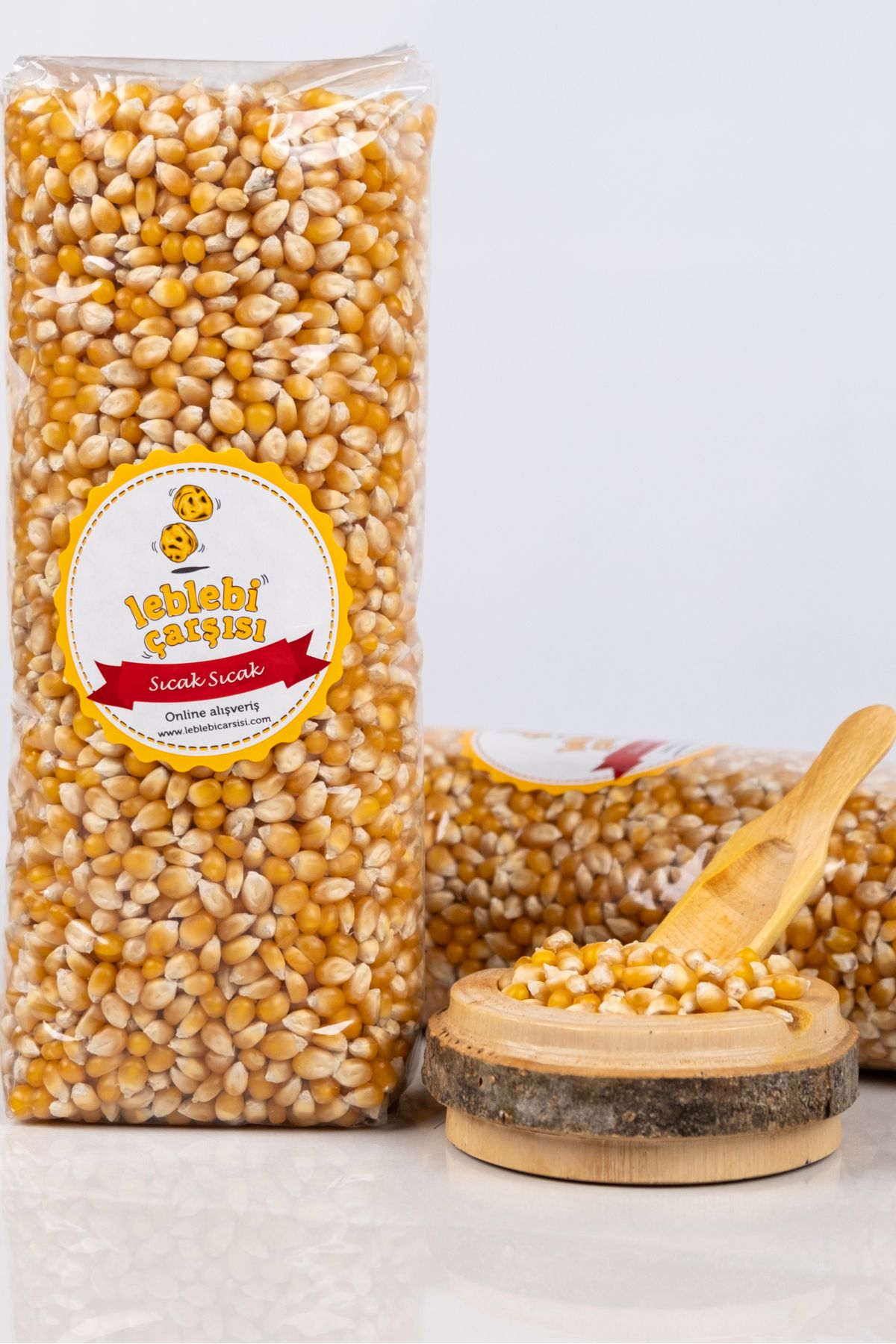 Leblebi Çarşısı Cin Mısır/ Patlatmalık Mısır/ Popcorn - 1 Kg - Yeni Mahsül