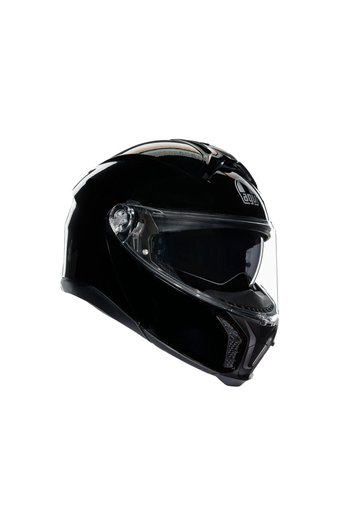 AGV Tourmodular Solid Mplk Black Çene Açılır Kask