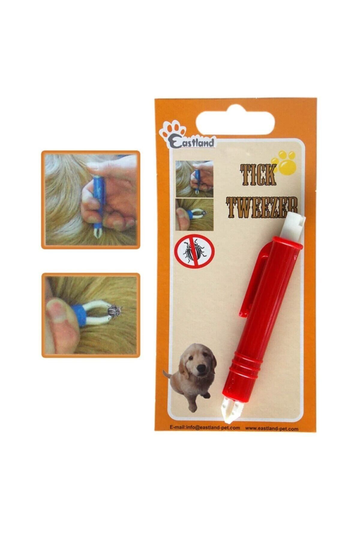 Genel Markalar Köpekler İçin Kene Cımbızı Plastik