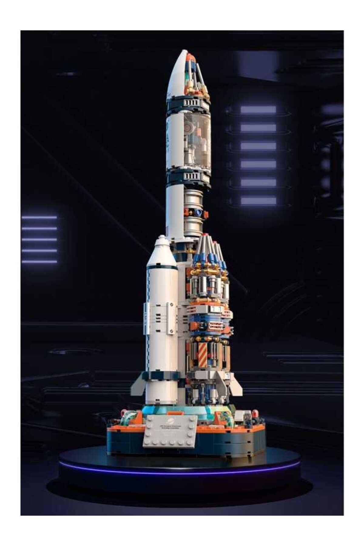 Vagonlife Jaki Space Serisiuzay ROKETI-JK8501 (+800 Parça) Oyuncak Yapım Seti