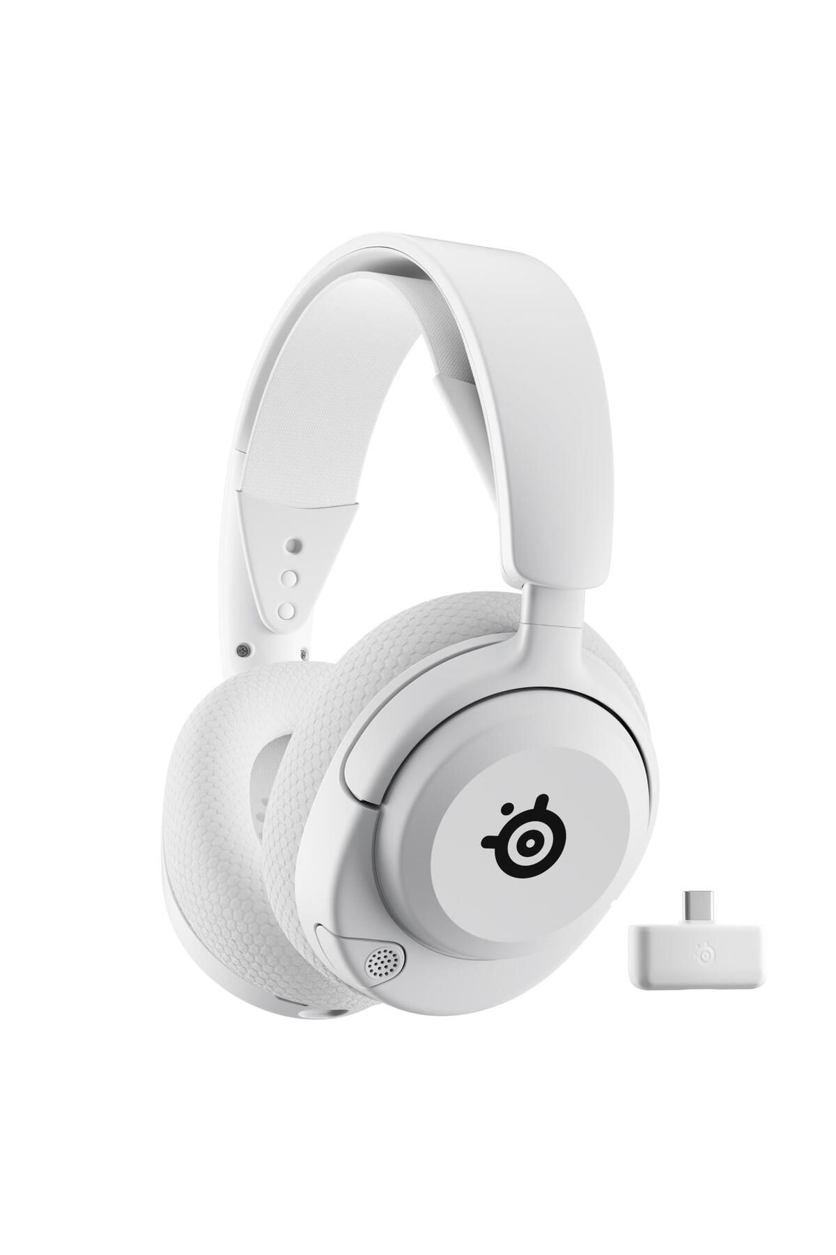 SteelSeries Arctis Nova 5p Wireless Ve Bluetooth Ps Ve Pc Oyuncu Kulaklığı - Beyaz