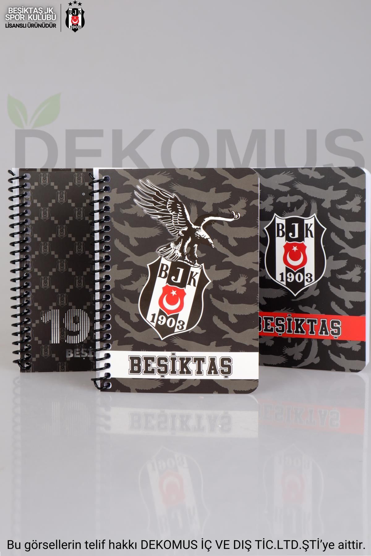 Beşiktaş Dekomus Ile Yeni Sezon Lisanslı Sert Kapak Bloknot