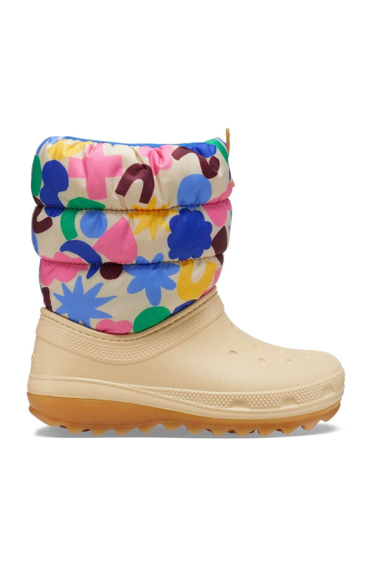 Crocs Classic Neopuff Geoshapesbootk Çocuk Bot 210410