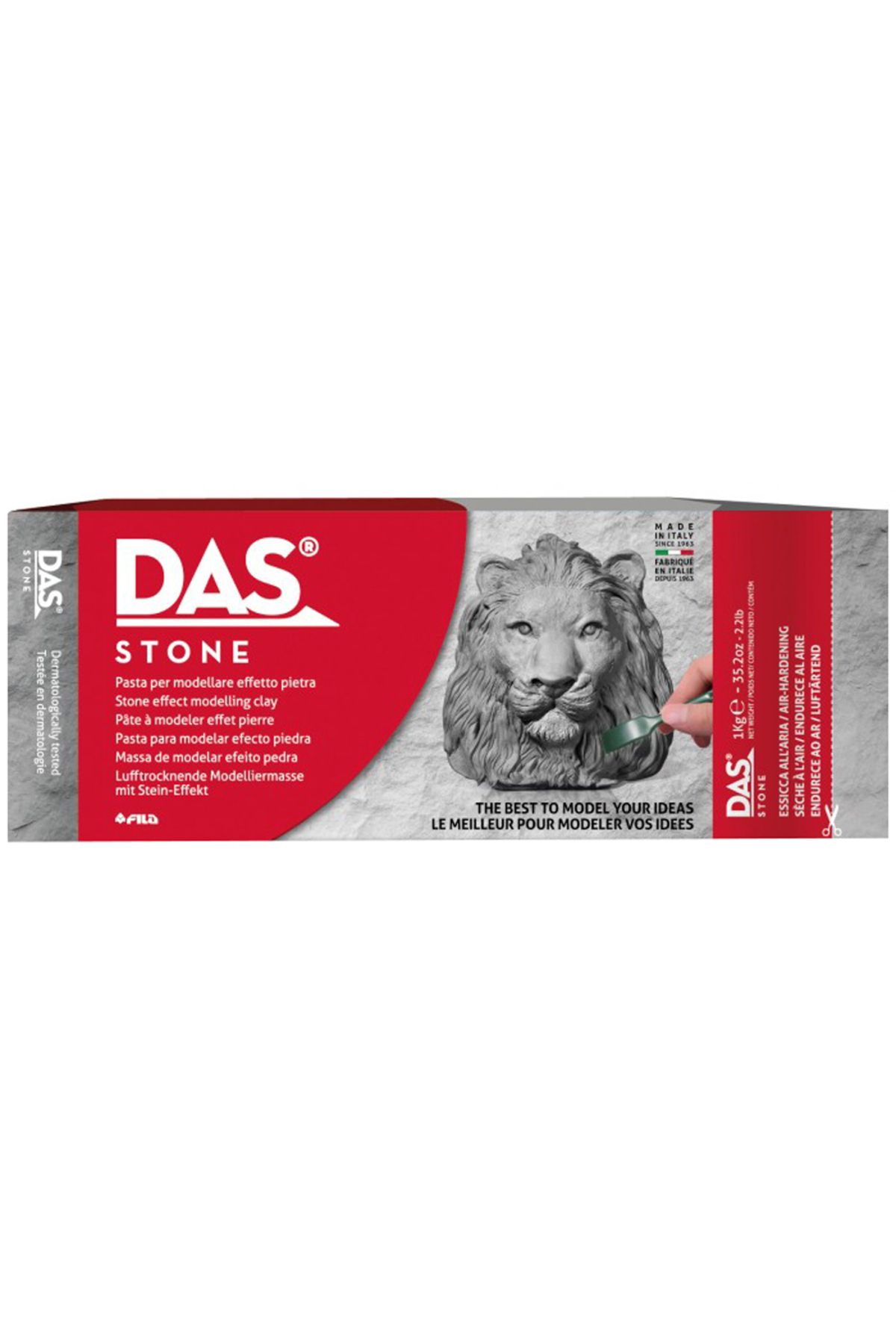 DAS ART Das Stone Seramik Kili Taş Efektli 1 Kg