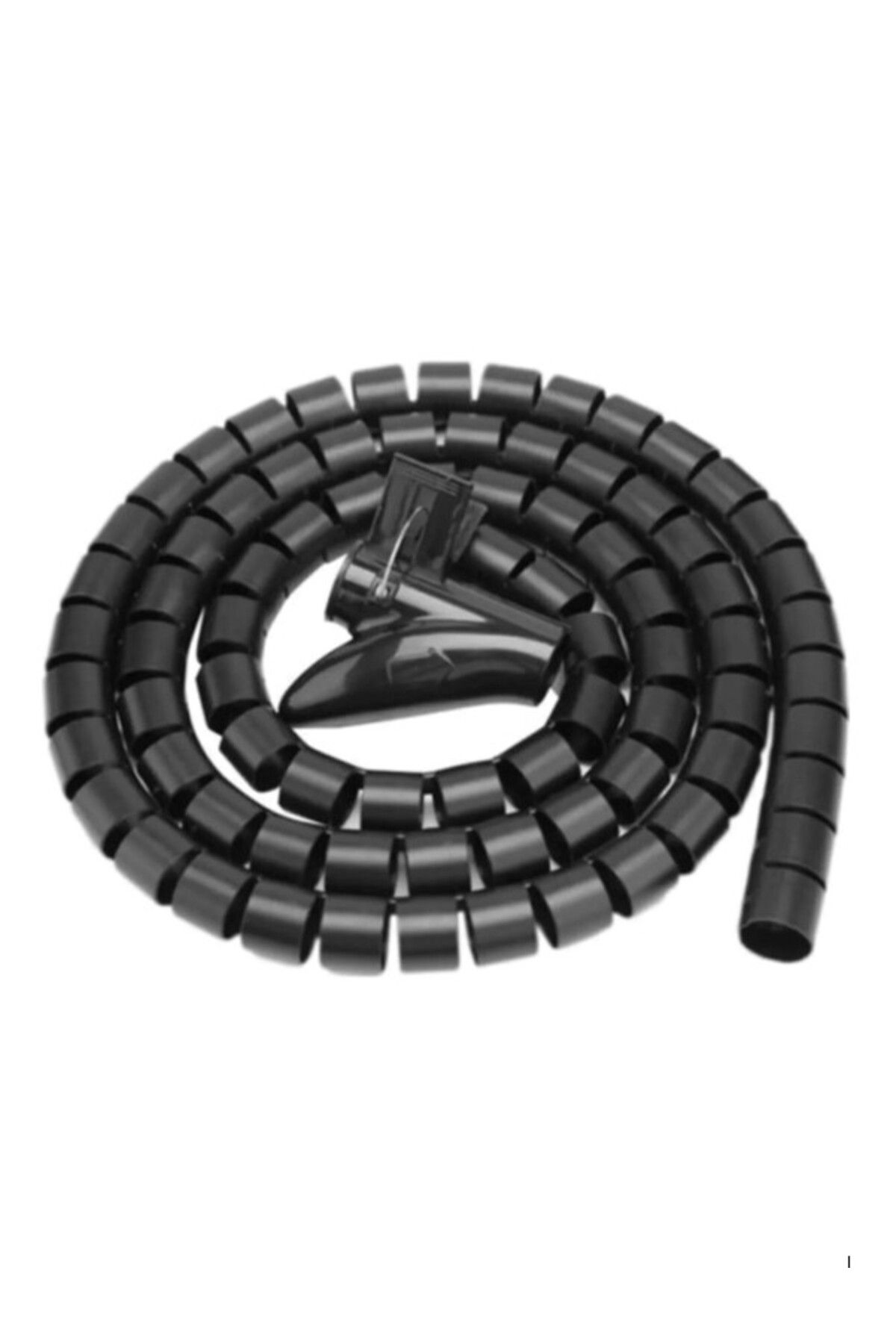 kadan enerji ve güvenlik sistemleri Spiral Kablo Kanalı Kablo Düzenleyici Toplayıcı Tutucu Siyah 1,5 Metre