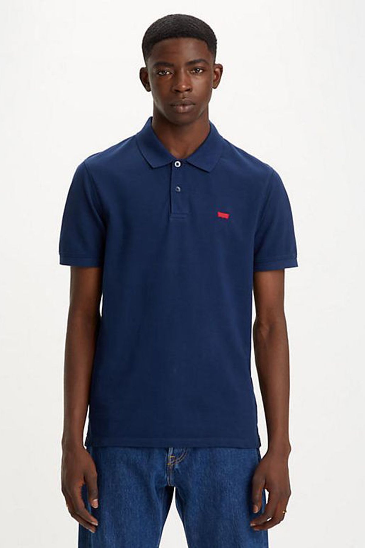 Levi's Slim Polo Gömlek Lacivert A4842-0003