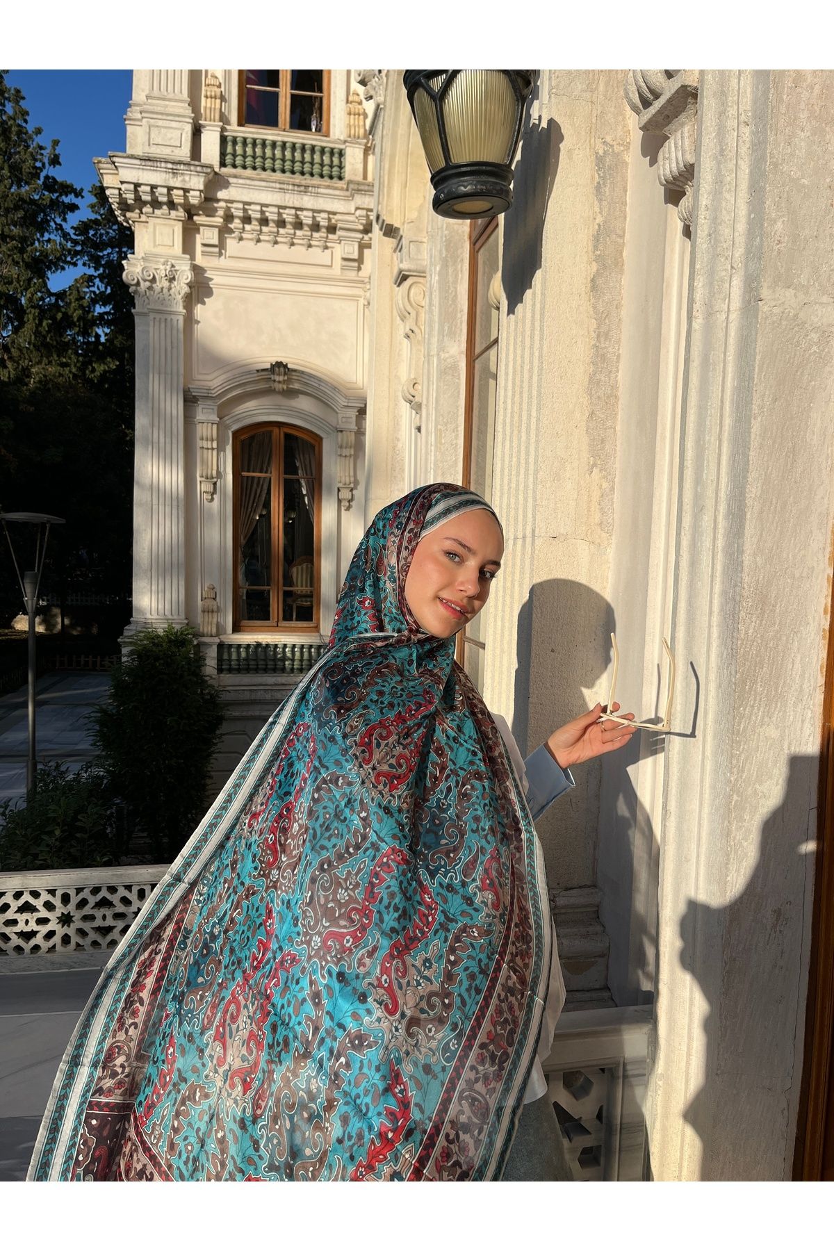 SHIRA Shiraa %100 Hint İpeği Şal