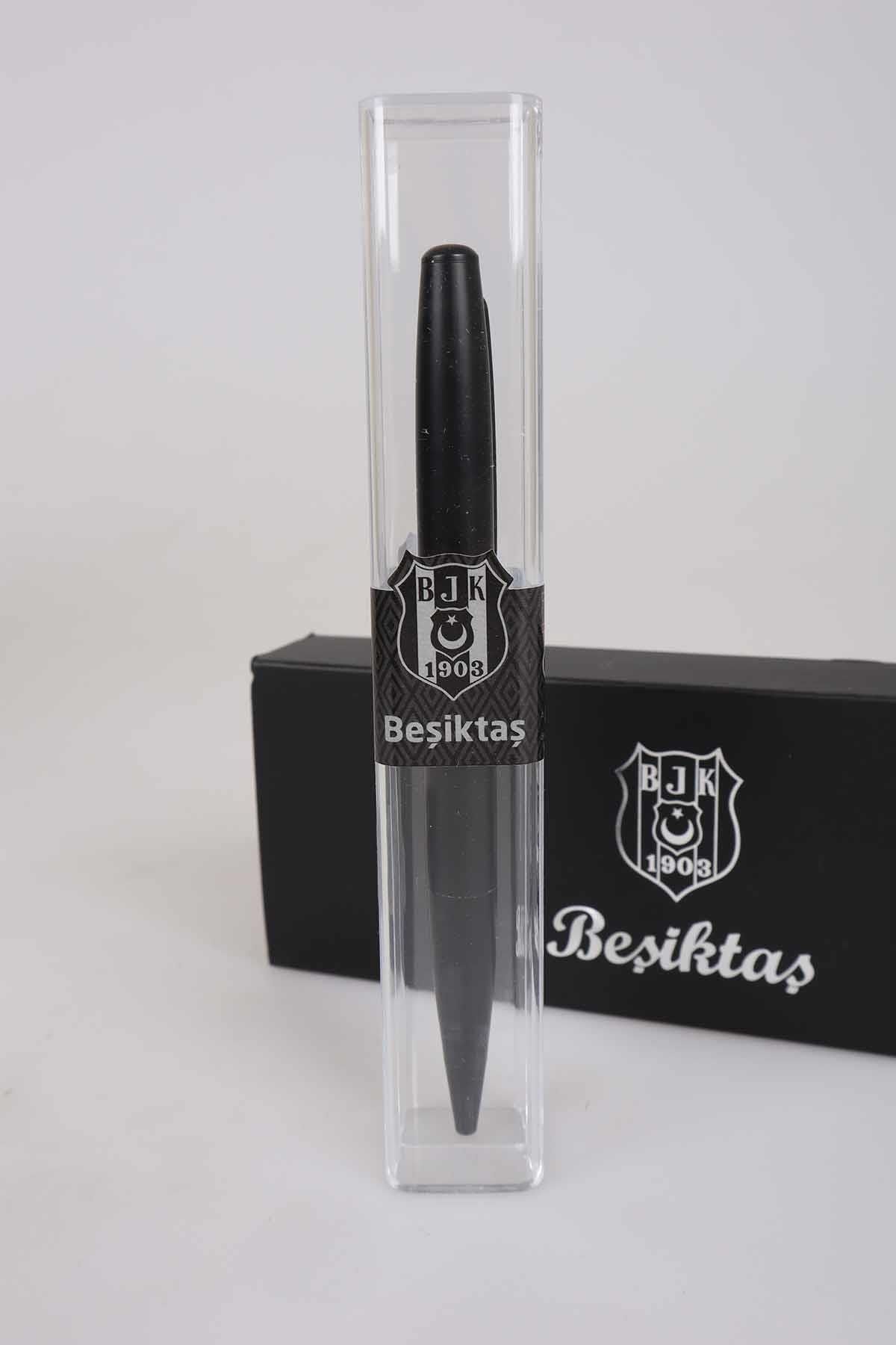 Beşiktaş LİSANSLI BEŞİKTAŞ ARMA LOGO KUTULU TÜKENMEZ KALEM