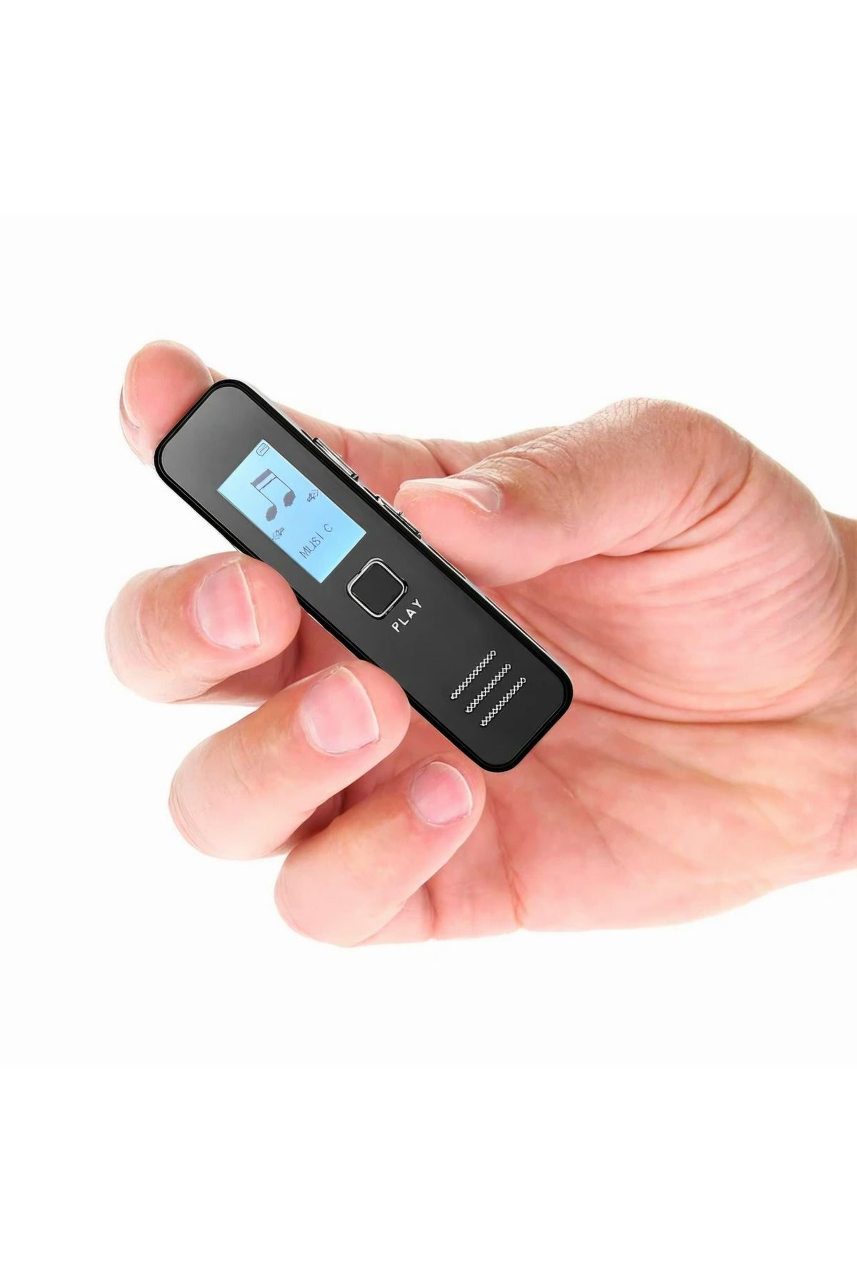 beemen Dijital Mini Ekranlı 32GB Ses Kayıt Cihazı MP3 Çalar Ders Kaydı Röportaj Kaydı KB60