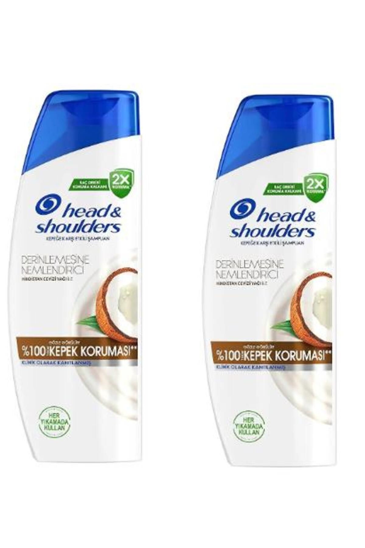 Head And Shoulders Head & Shoulders Şampuan 330 ml 2-1 Derinlemesine Nemlendirci x2 Adet
