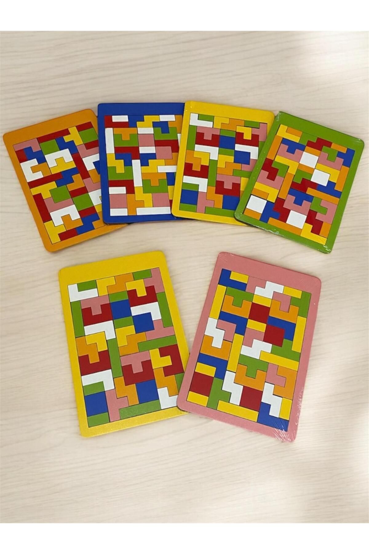 Luzay Ahşap Tetris - Blok Puzzle Zeka Oyunu