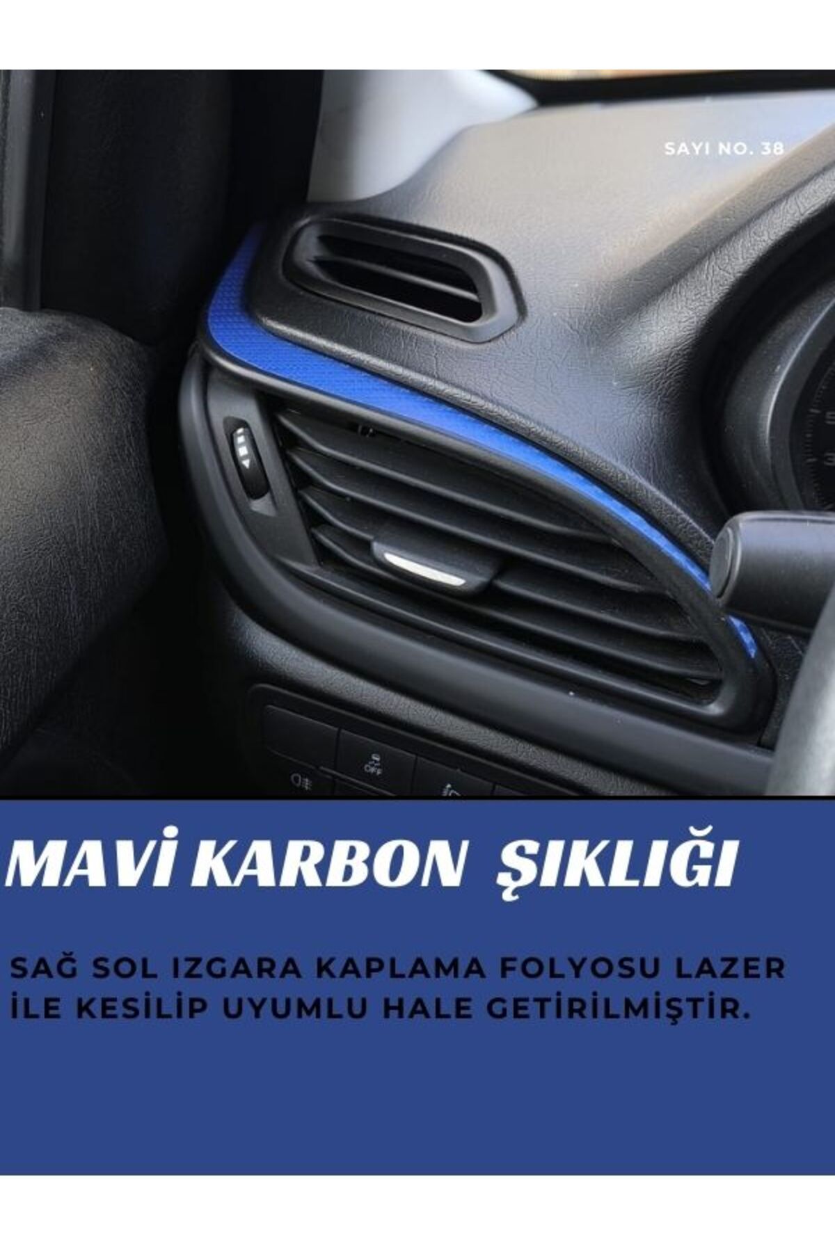 shop fiat egea okyanus mavi karbon ızgara kaplaması