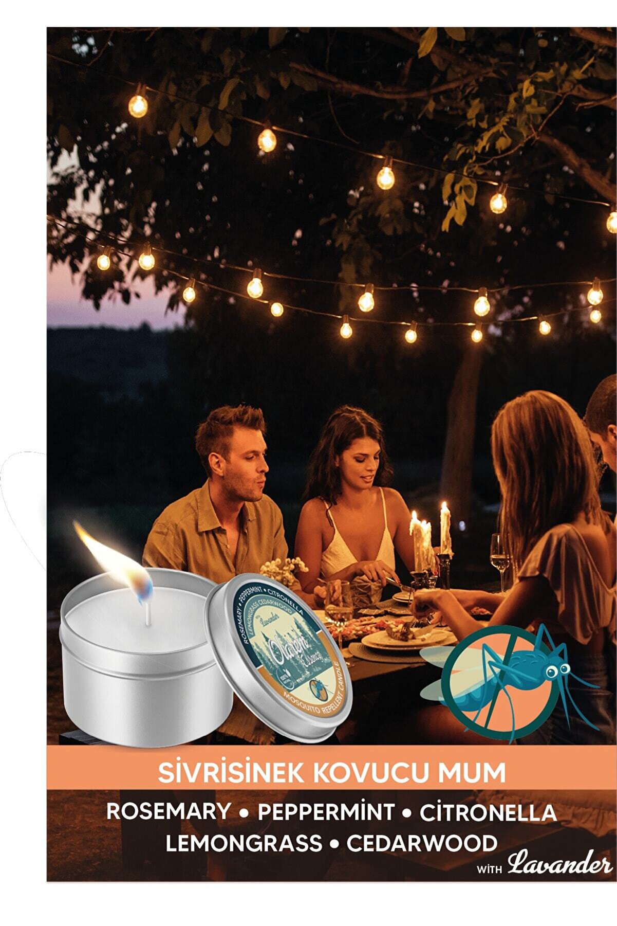 Olarem Essence Sivrisinek Kovucu Mum - Doğal ve Bitkisel Bazlı