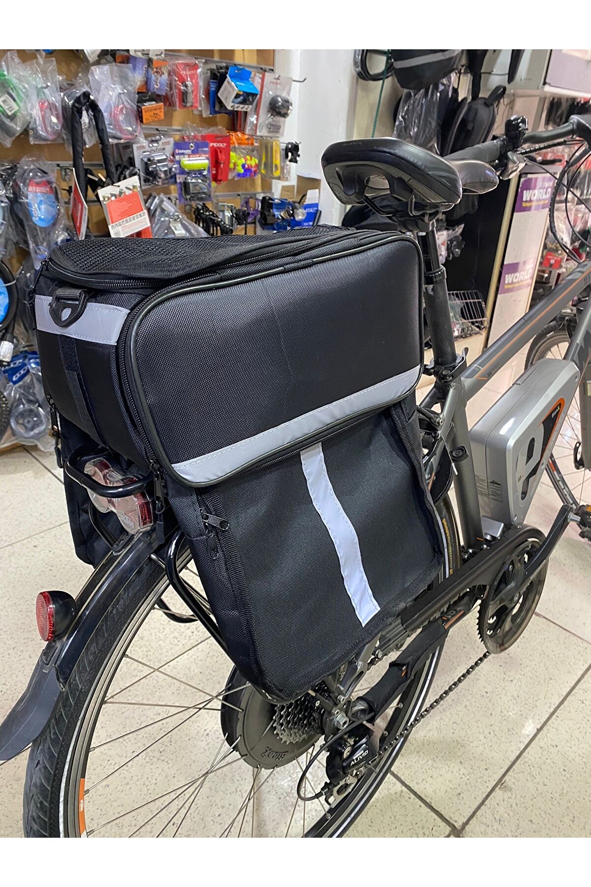 Örel Bisiklet Elektrikli Katlanır Bisiklet Bagaj Çantası Heybeli - ₺1399