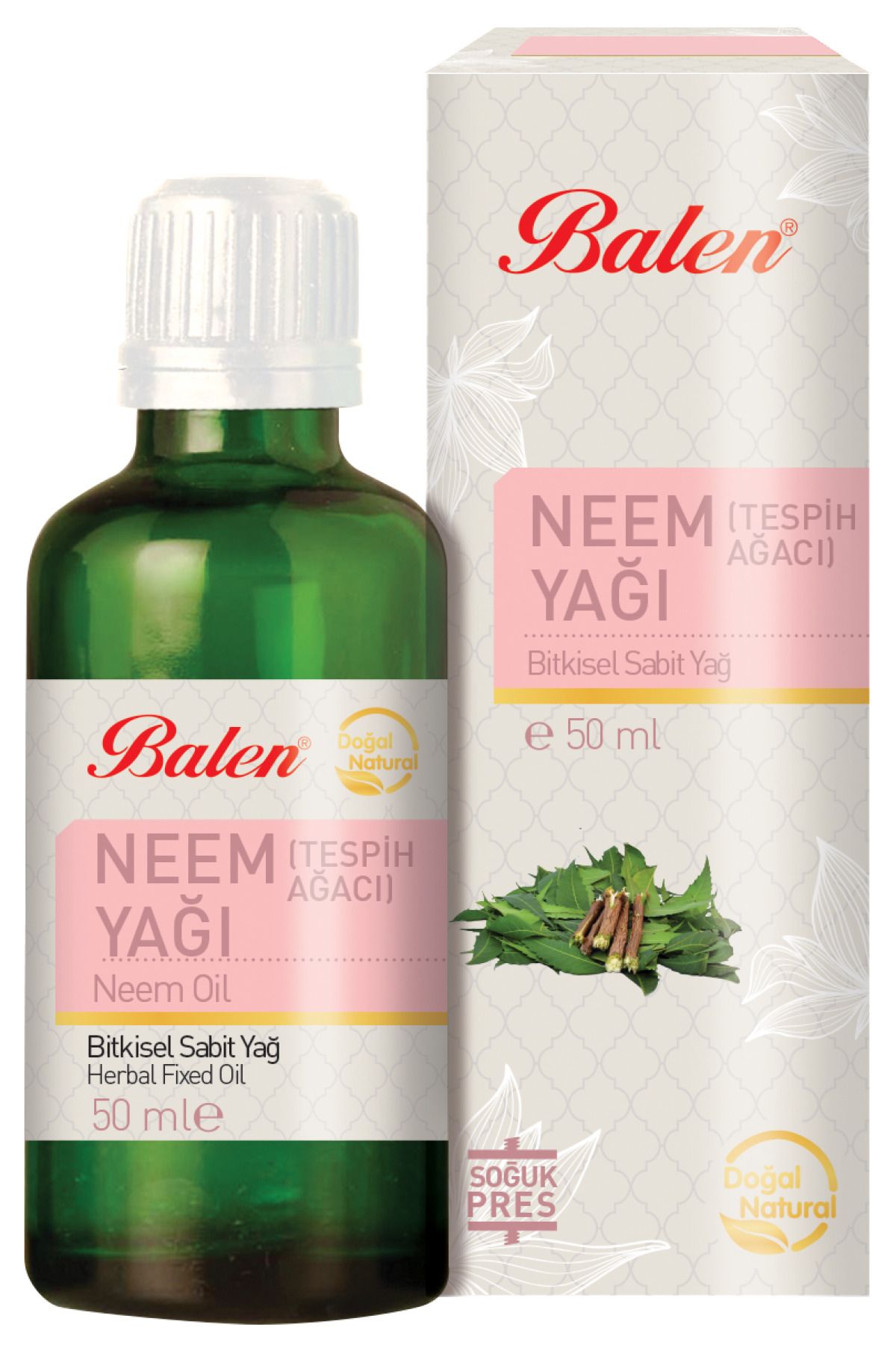 Balen Tespih Ağacı Yağı (NEEM YAĞI) 50 ml