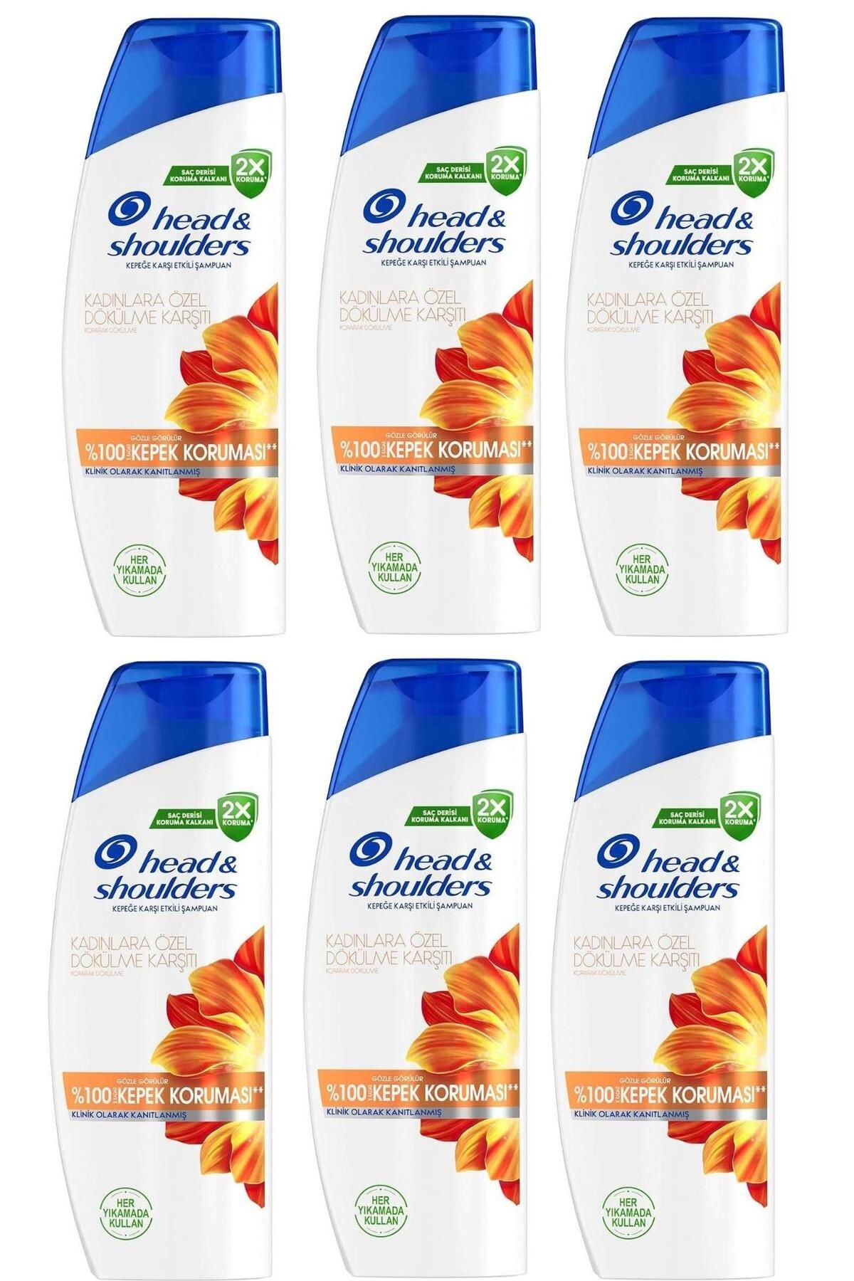 Head And Shoulders Head & Shoulders 330 ml Şampuan 1-1 Kadınlara Özel X 6 Adet
