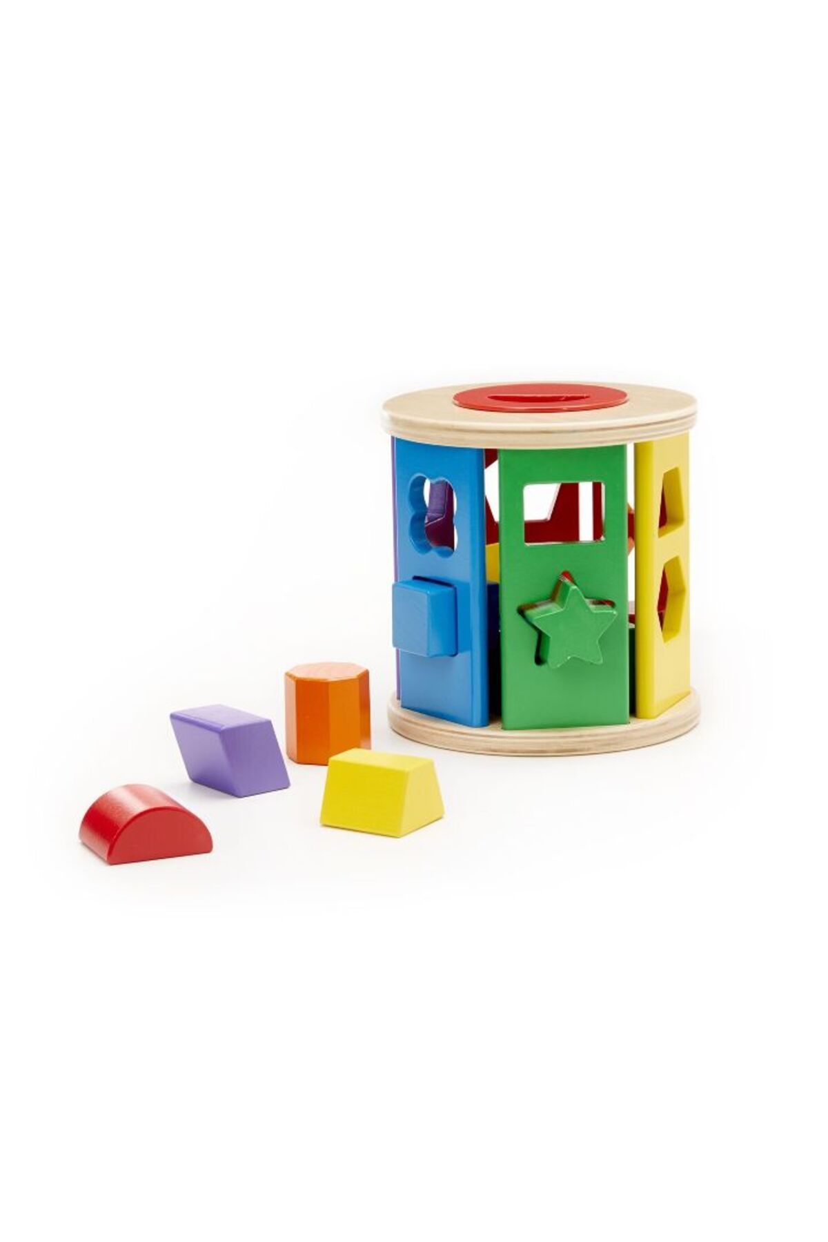 Melissa & Doug Match & Roll Shape Sorter
