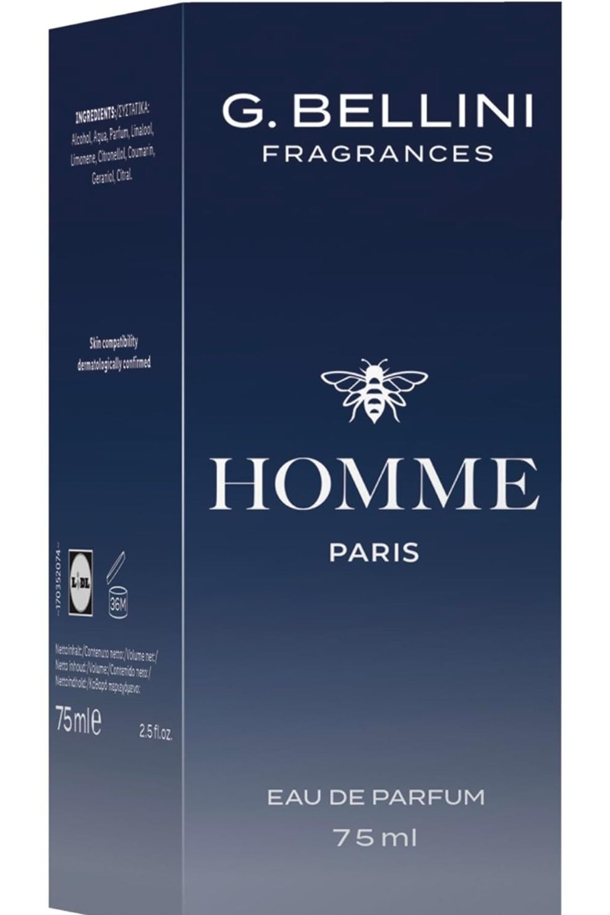 G.BELLINI Homme Vegan Erkek Parfümü 75 Ml.