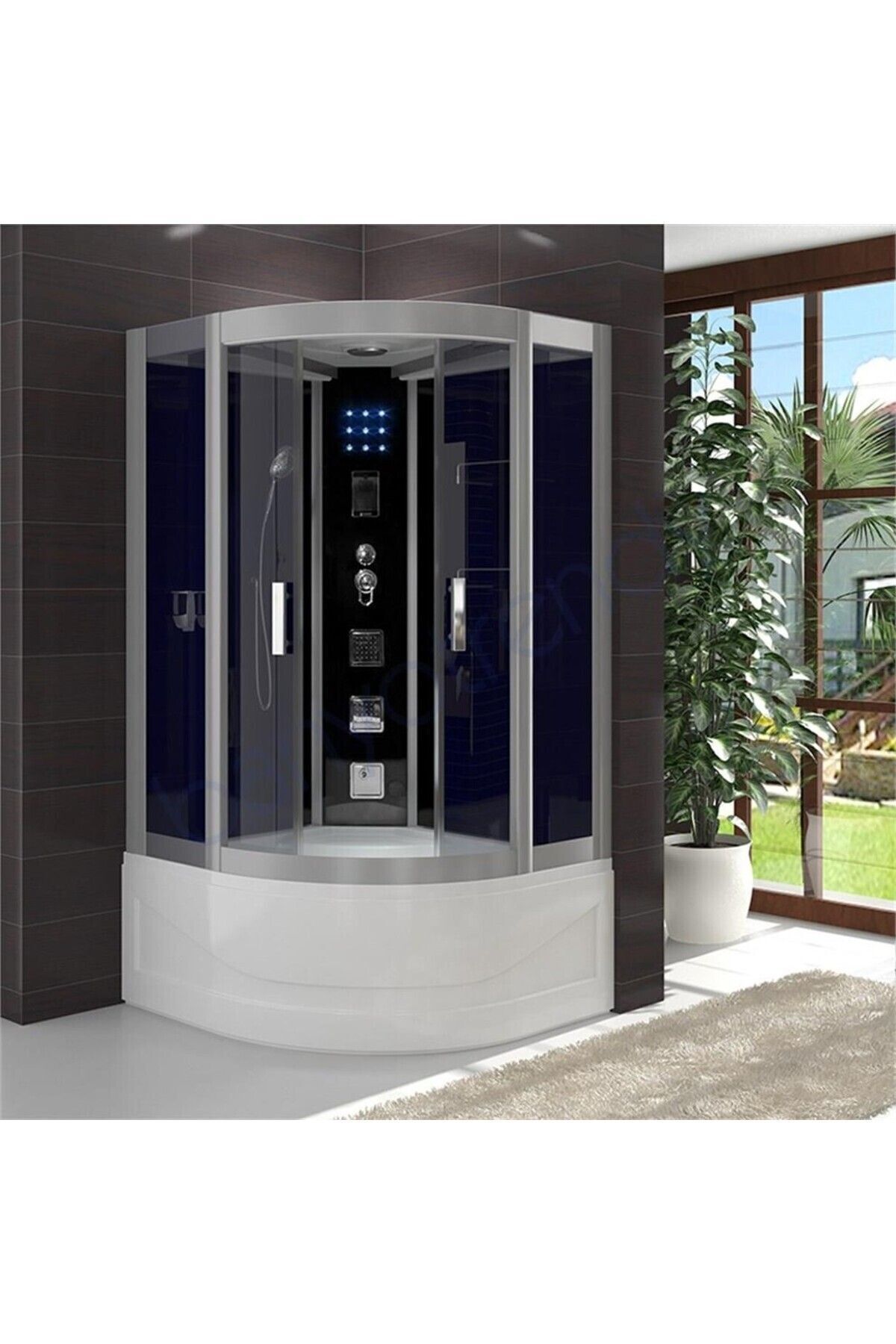 Hydrocabin Compakt Duşakabin 90x90 Oval