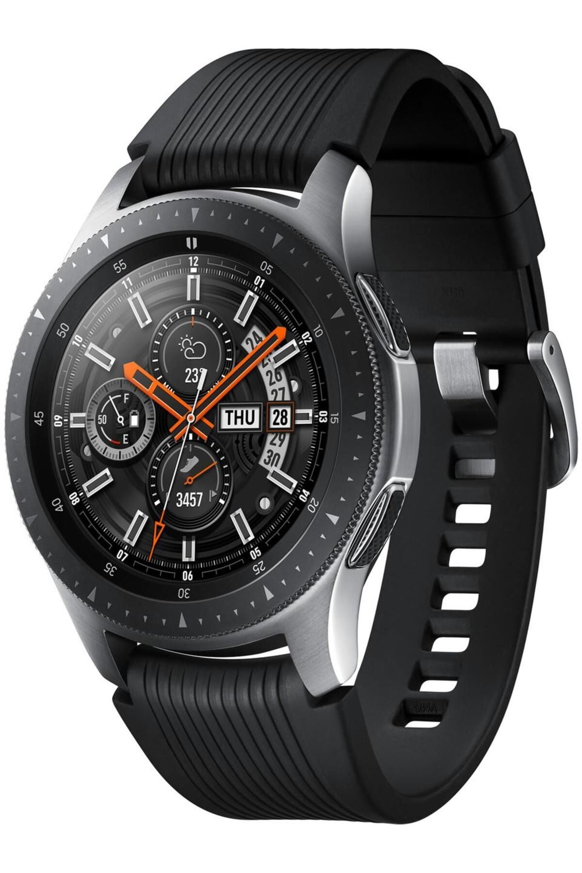 Samsung Galaxy Watch 46MM Silver R800 Yenilenmiş C Kalite (12 Ay Garantili)