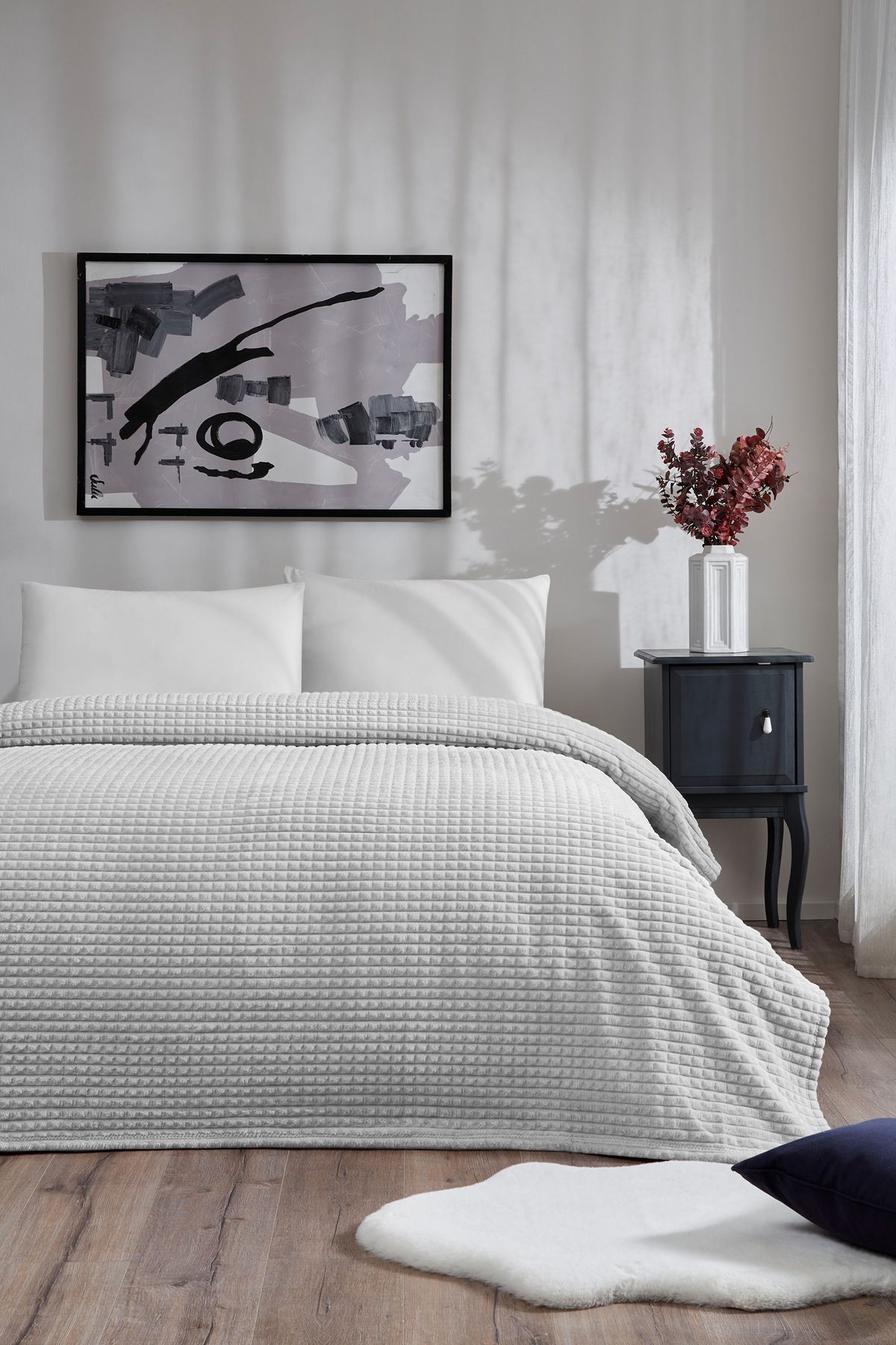 Özdilek Özdilek Soft Piramit Tek Kişilik Battaniye 150x220 cm