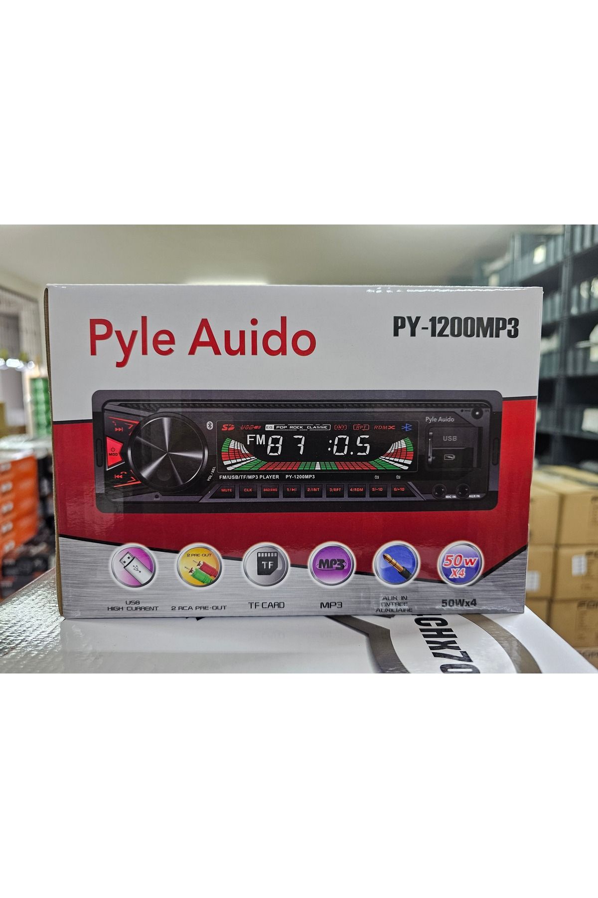 Pyle Audio PYLE AUDİO PY-1200MP3 2 ANFİ ÇIKIŞLI BT USB AUX GİRİŞİ VAR