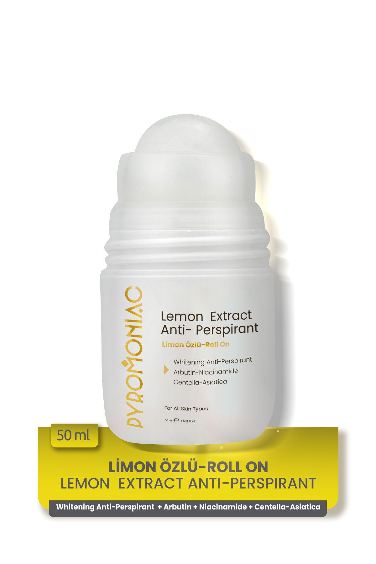 Picco De Luce Pyromonıac Lemon Extract Anti-perspirant Roll-on 50ml