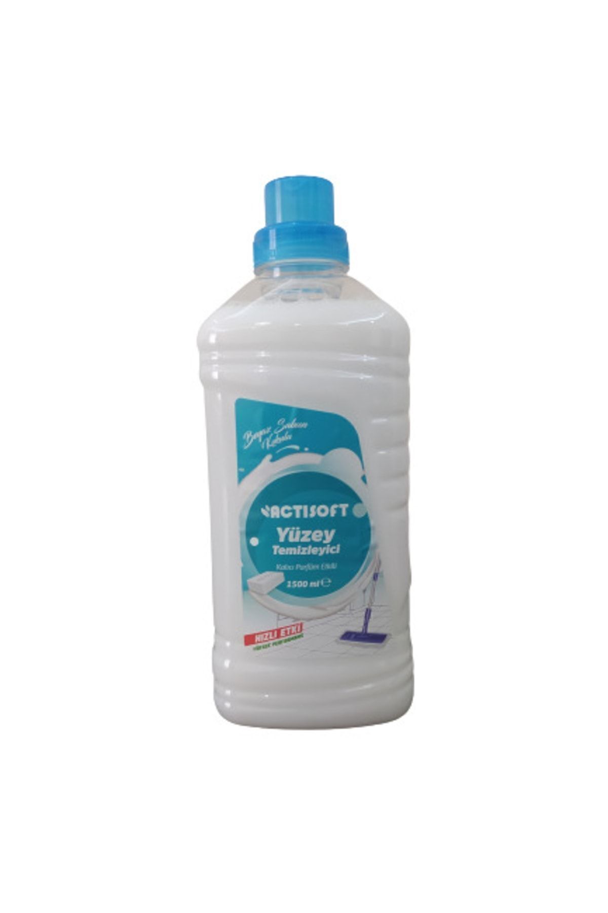 actisoft Kalıcı Beyaz Sabun Parfüm Etkili Yüzey Temizleyici 1500 Ml.