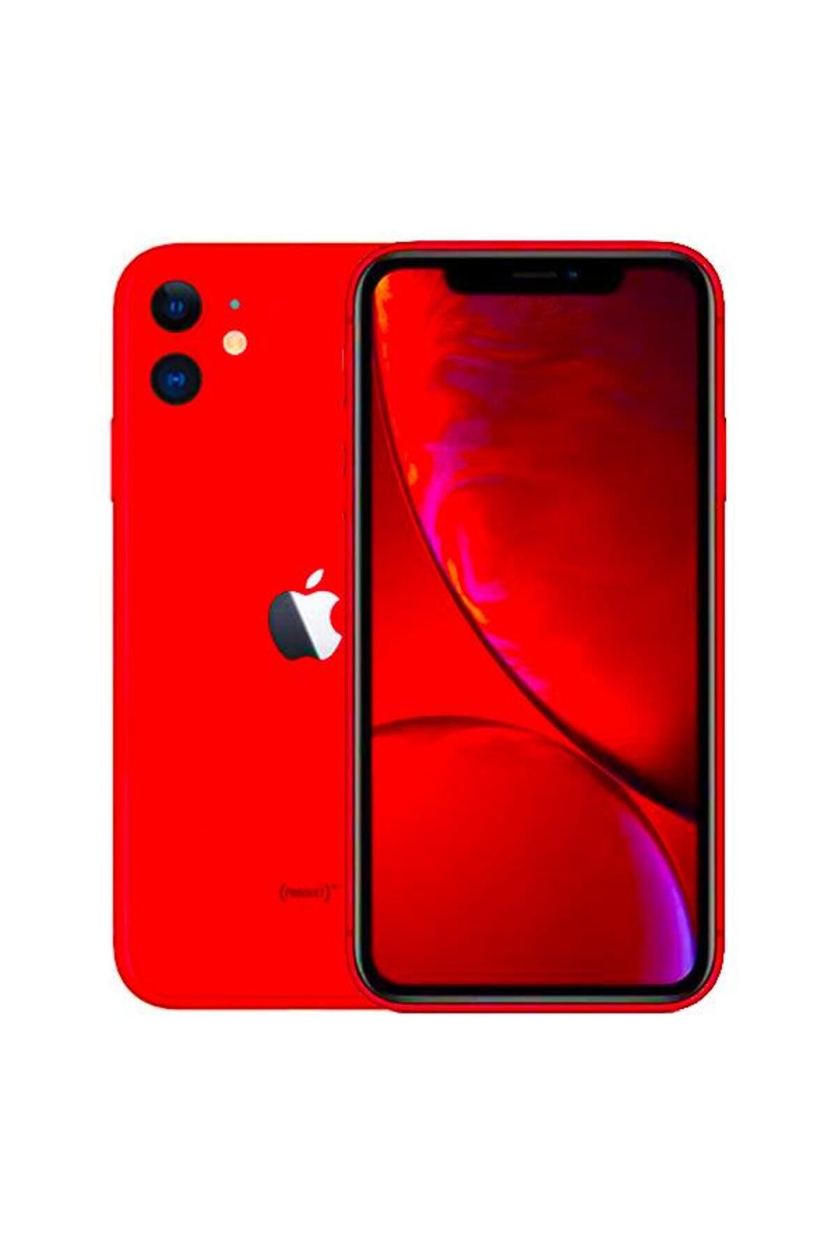Apple Yenilenmiş iPhone 11 Red 64 GB Cep Telefonu (12 Ay Garantili) - A Kalite