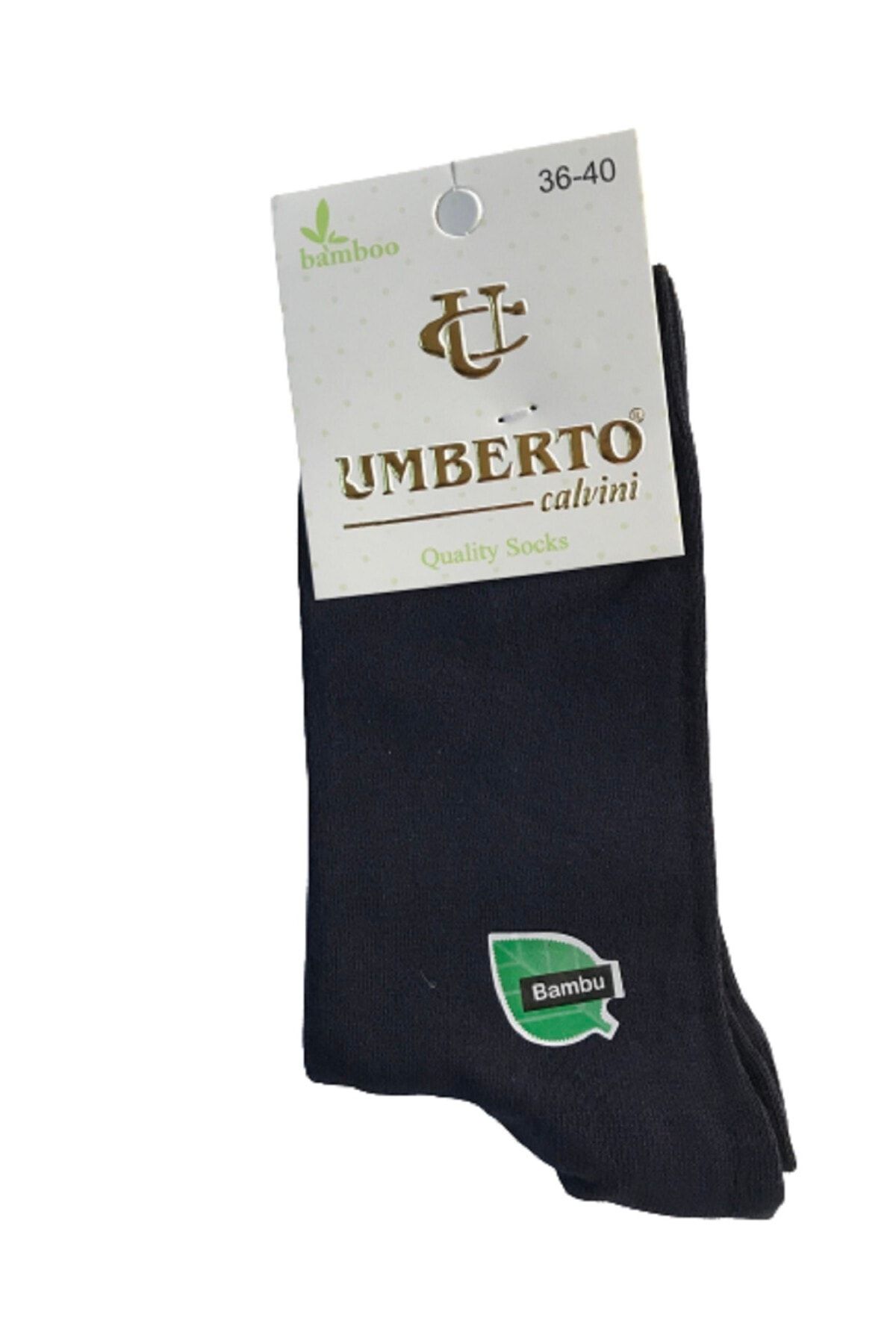 Umberto Kadın Lacivert 18 Çift Bambu Çorap