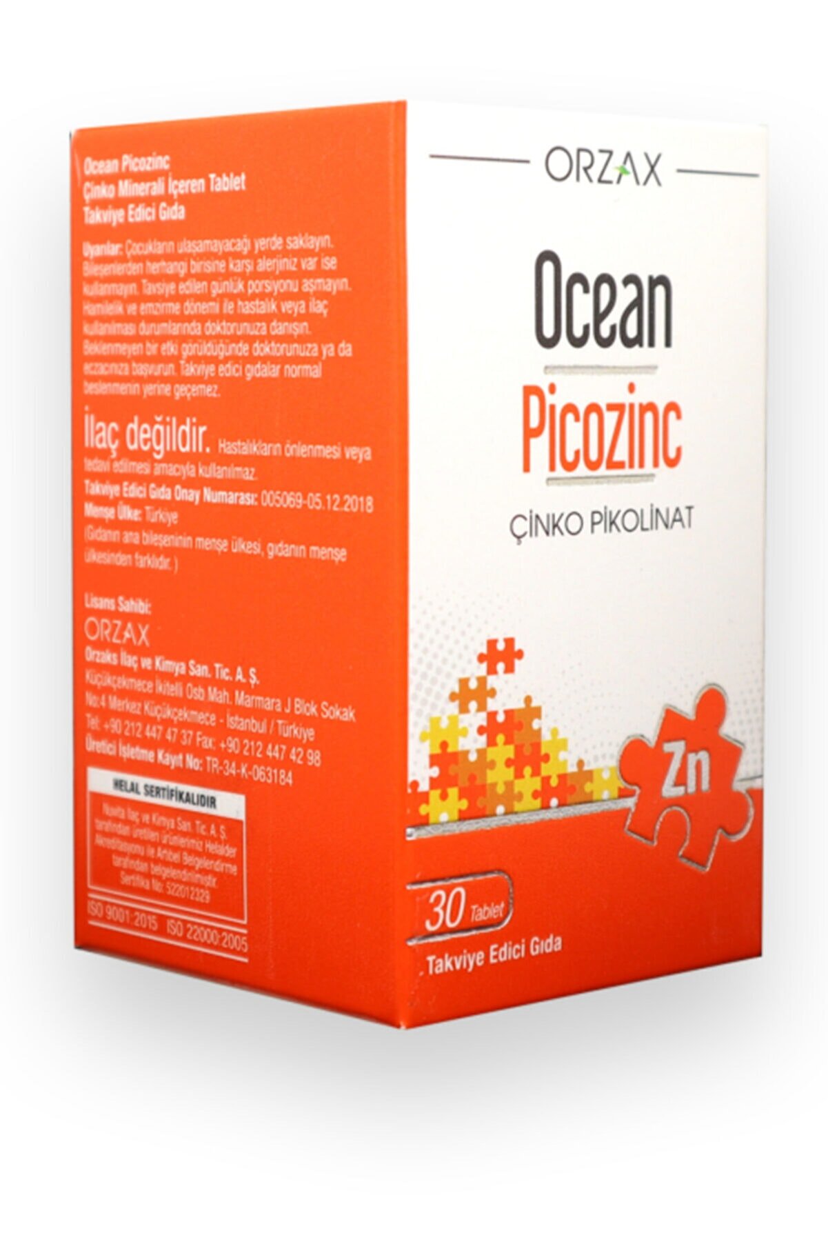 Ocean Ocean Picozinc 30 Tablet