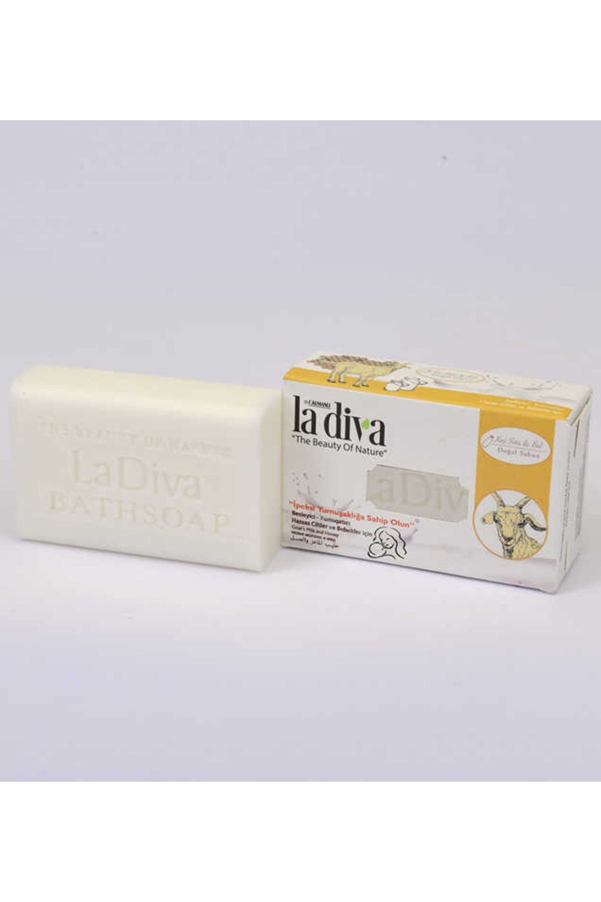 La Diva Keçi Sütü & Bal Doğal Katı Banyo Sabunu 100 gr