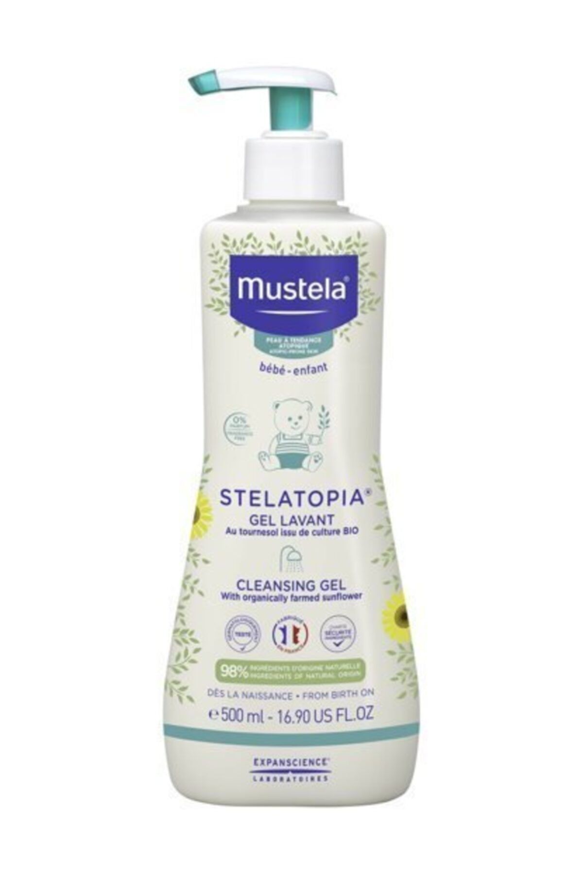 Mustela Krem Şampuan Stelatopia Cleansing Cream 500ml