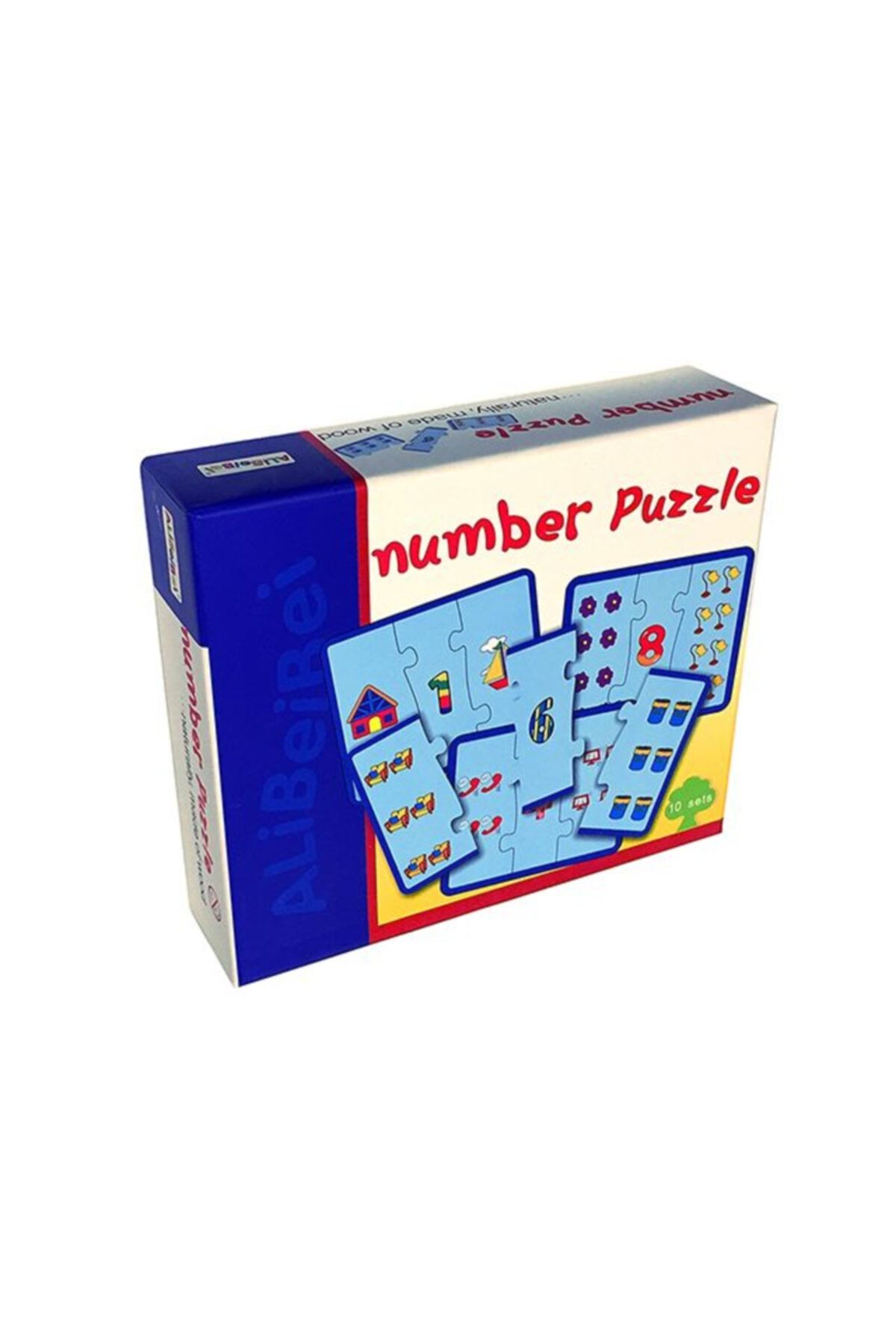 Akay Sayılar 30 Parça Eşleştirme Yapboz Puzzle