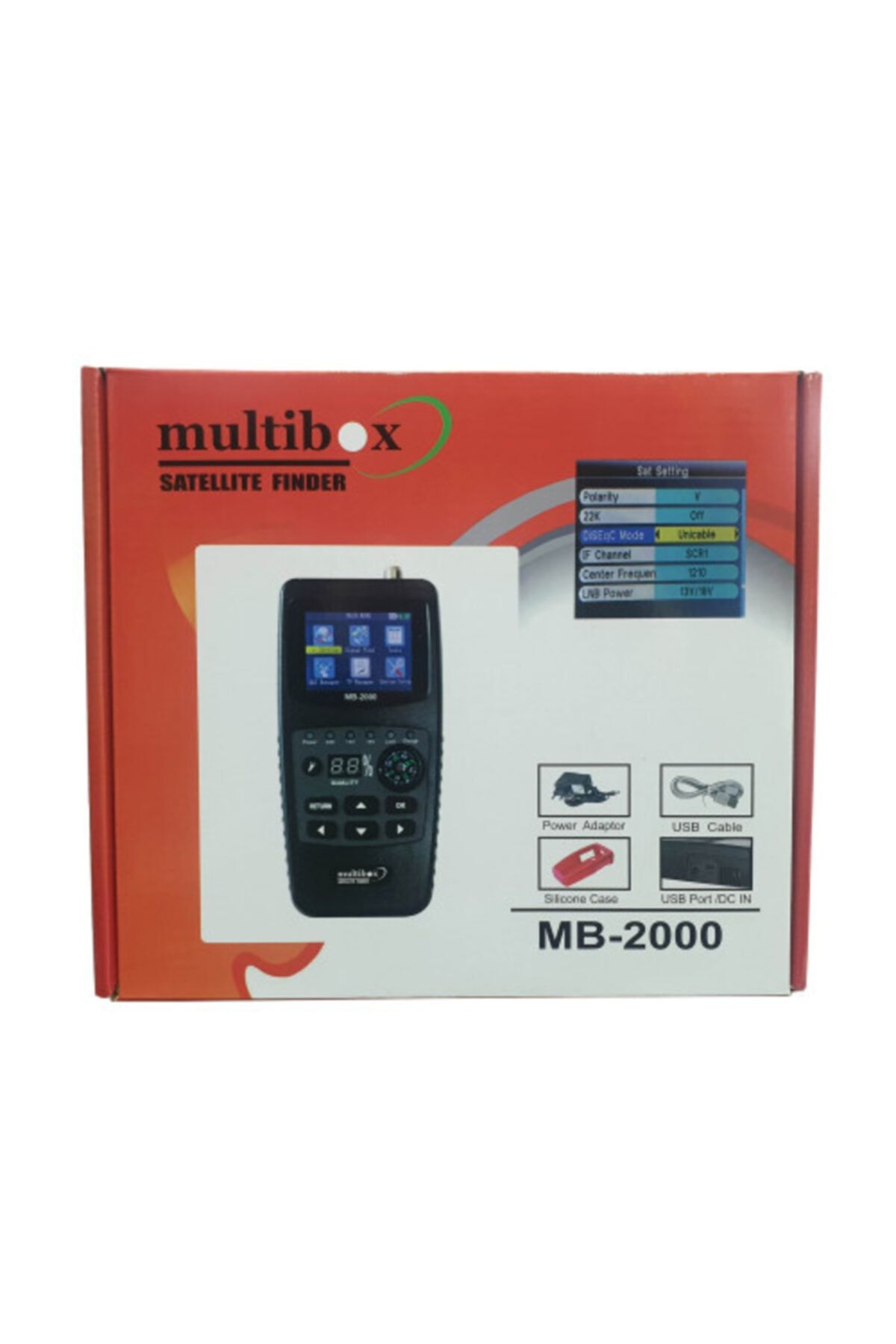 multibox Mb-2000 Hd Uydu Yön Bulucu Renkli Ekran