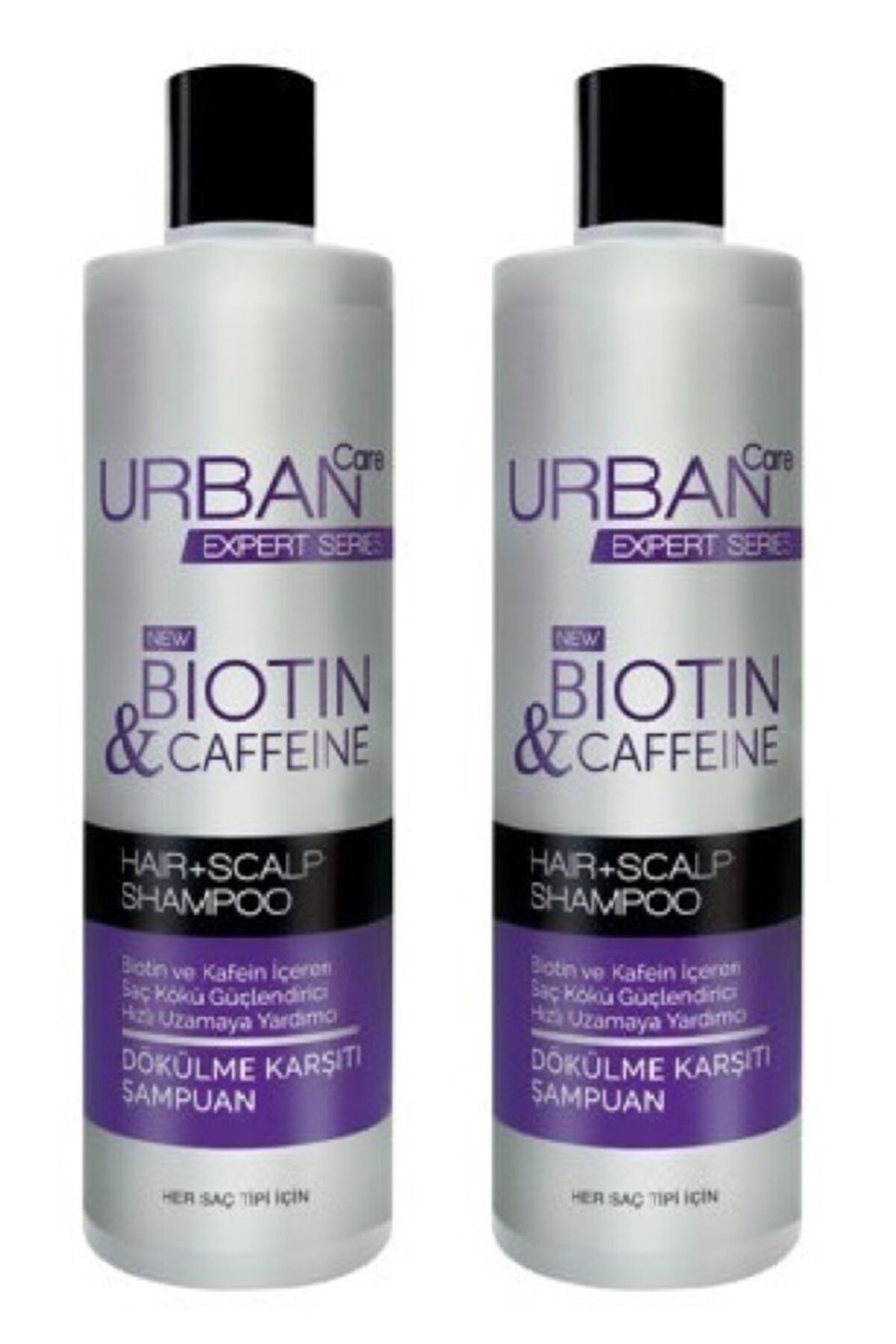 Urban Care Saç Kökü Güçlendirici Hızlı Uzamaya Yardımcı Şampuan Biotin Ve Kafein 2 Adet