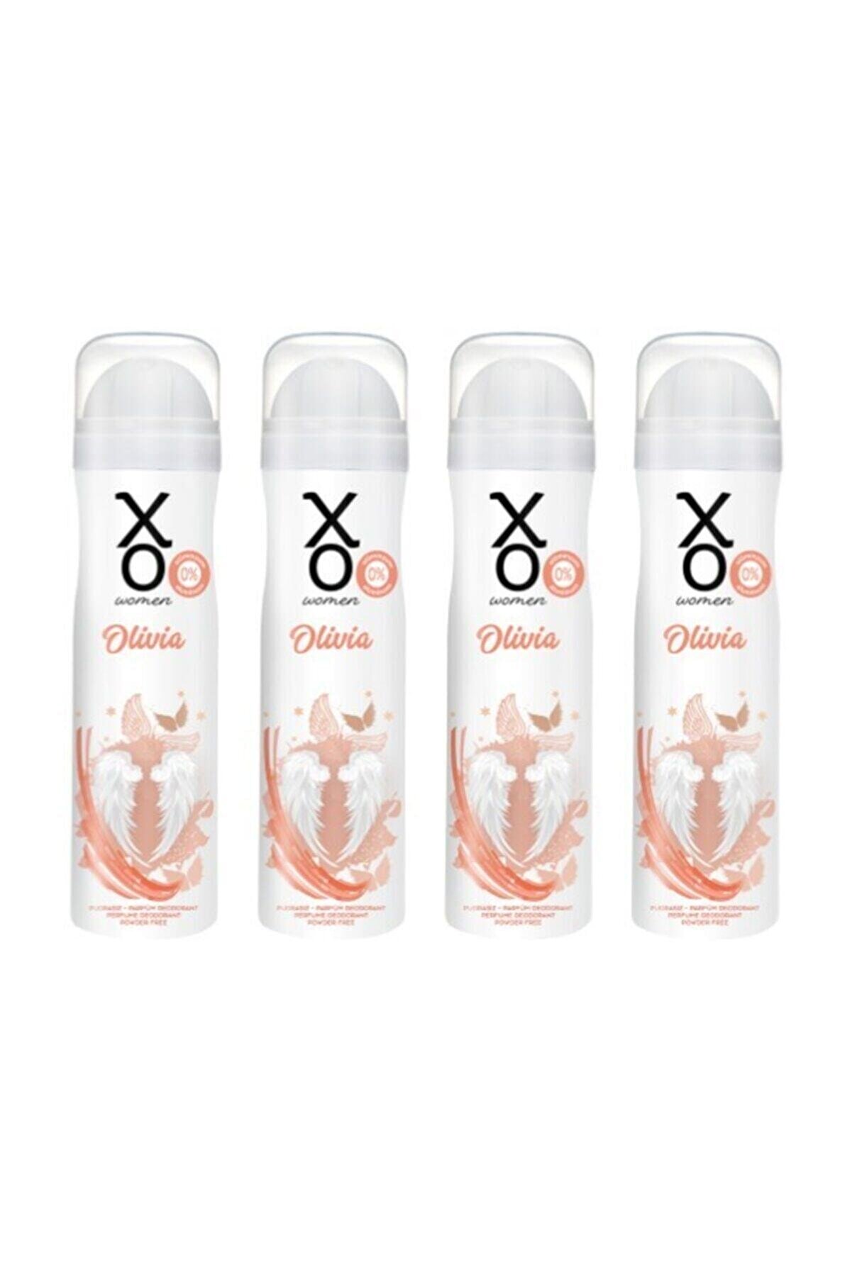 Xo Olivia Women Deodorant 150 Ml X 4 Adet