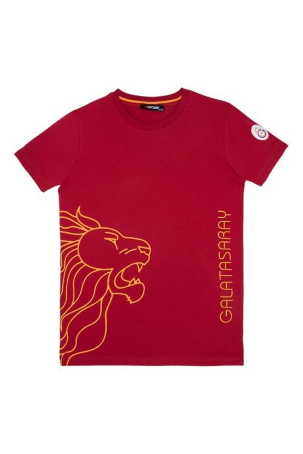 Galatasaray Çocuk Kırmızı Galatasaray Aslan Baskılı T-shirt