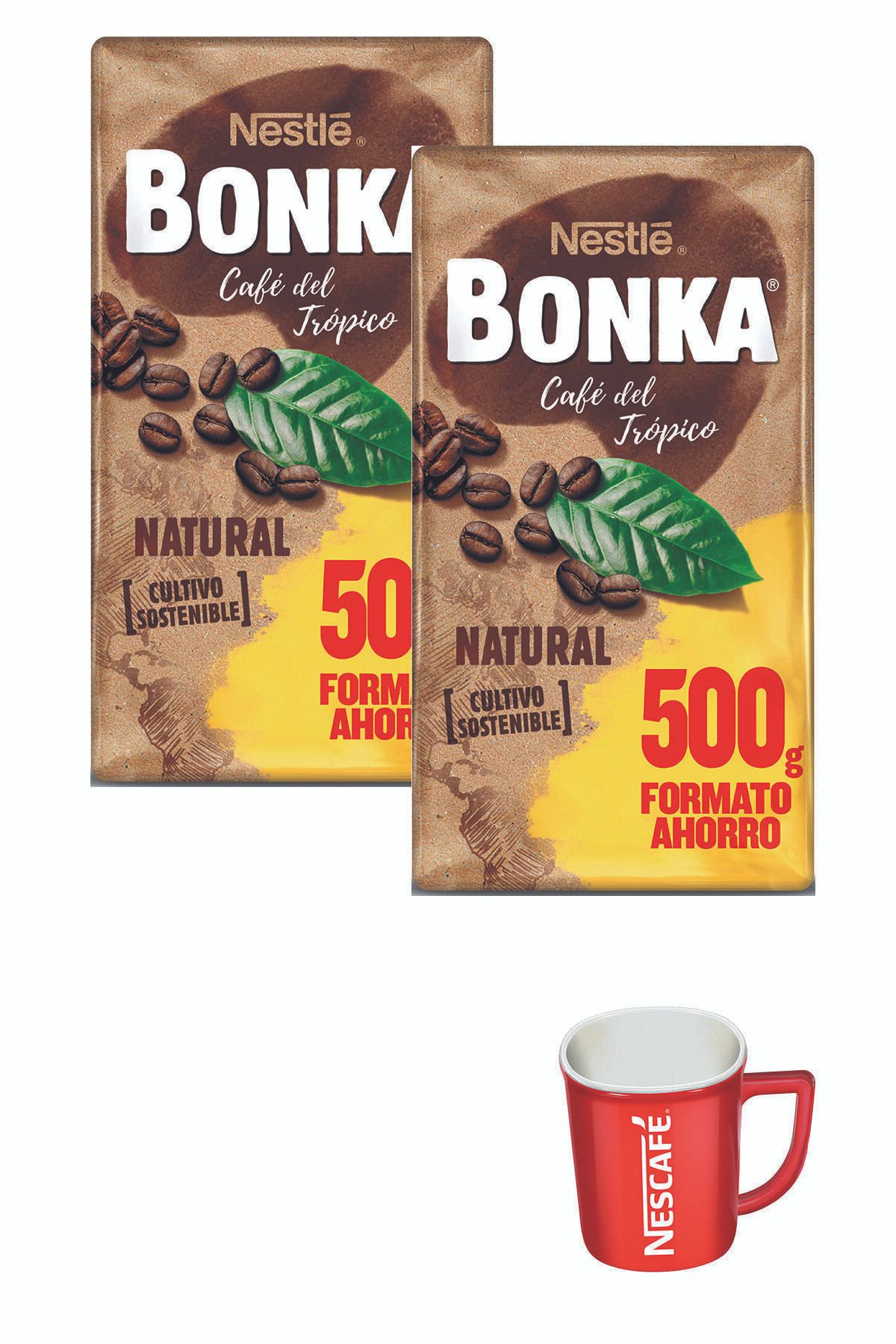 Nestle Bonka Filtre Kahve 500 G X 2 + Kupa Bardak Hediye