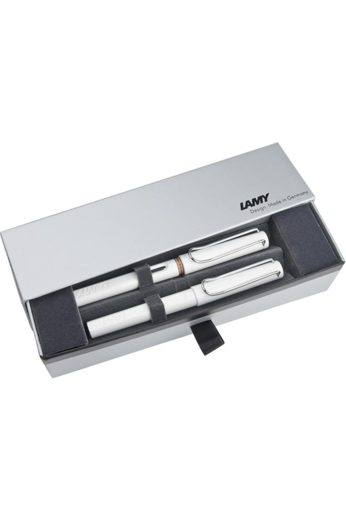 Lamy Takım Kalem Dolma Kalem + Roller Kalem Safari Beyaz 19B-M-319B