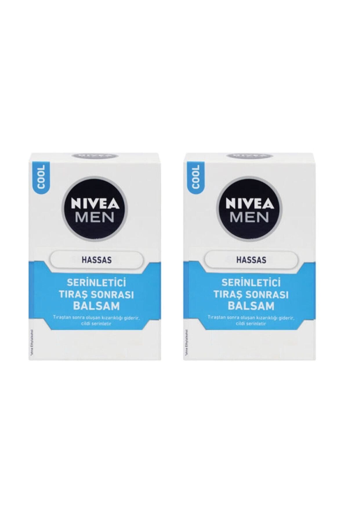 NIVEA Men Hassas Serinletici Tıraş Sonrası Balsam 100 Ml X 2 Adet