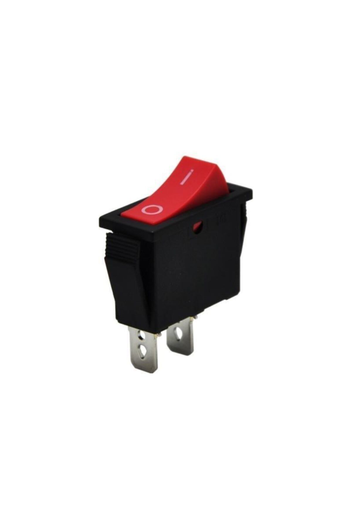 Site Hırdavat Ic-114 Kırmızı Dar Işıksız Anahtar On/off Switch 2p