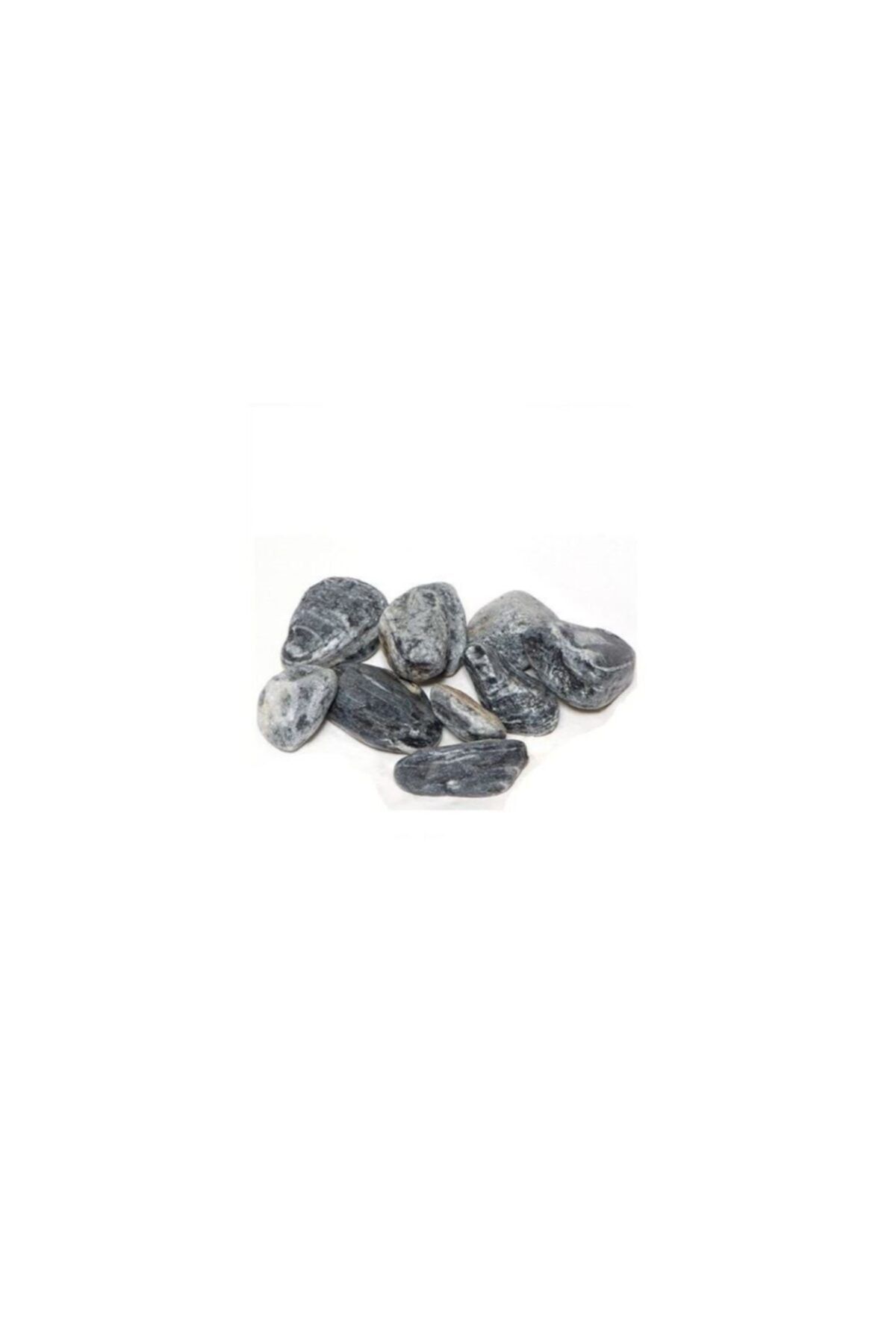 Fidanistanbul Black Stone Doğal Dekoratif Taş 4-6 Cm, 12,5 Kg
