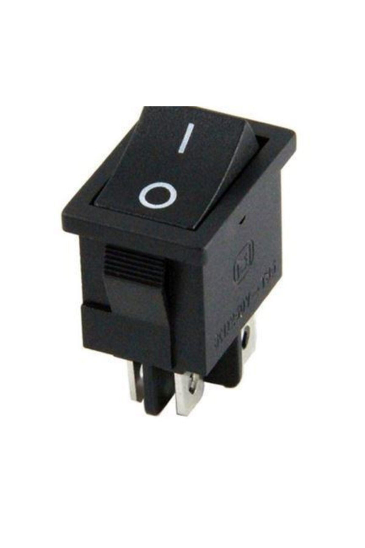 Site Hırdavat Ic-122 Siyah Mini Işıksız Anahtar On/off Switch 4p