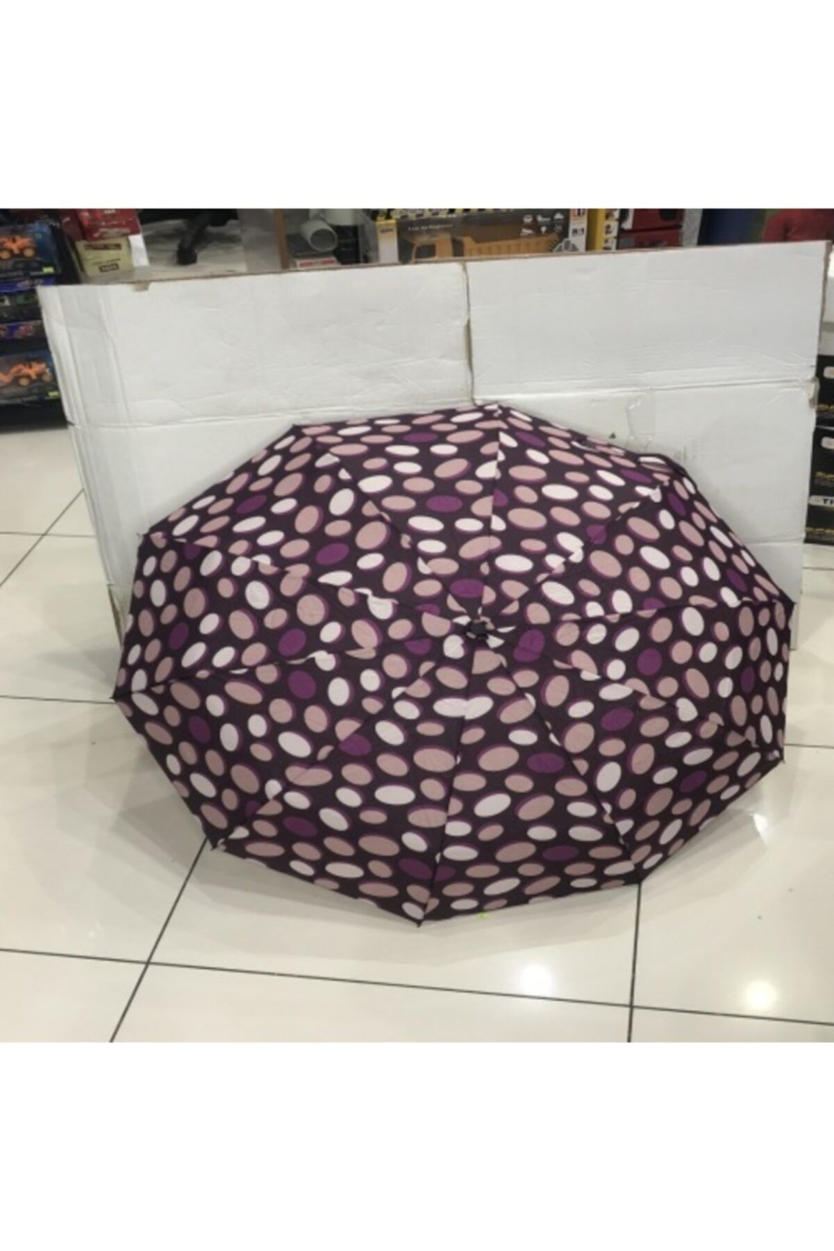 Rubenis Tam Otomatik Şemsiye 10 Telli Rüzgarda Kırılmayan Çanta Boy Şemsiye